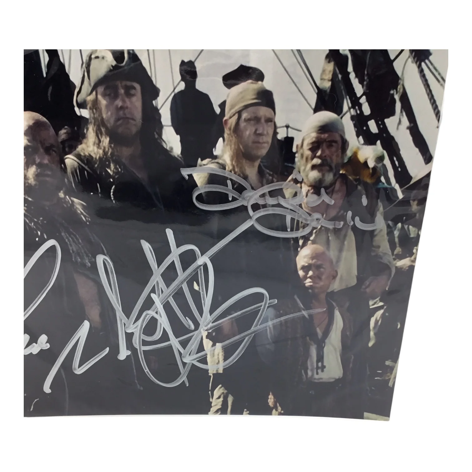 Pirates of the Caribbean - Lee Arenberg, David Bailie, & Martin Klebba Autographed Photo - Image 3