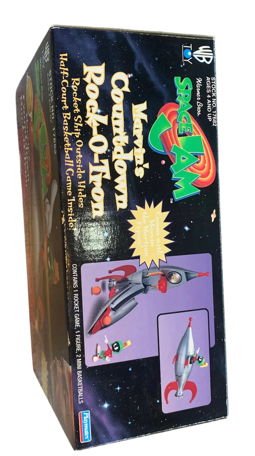 PLAYMATES SPACE JAM MARVIN’S COUNTDOWN ROCK-O-TRON PLAYSET MIB Michael Jordan - Image 2