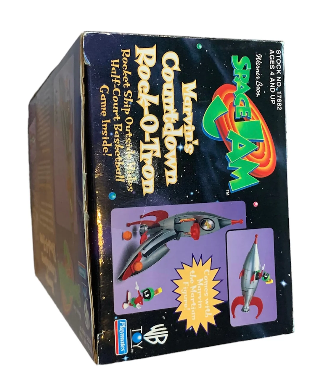 PLAYMATES SPACE JAM MARVIN’S COUNTDOWN ROCK-O-TRON PLAYSET MIB Michael Jordan - Image 5