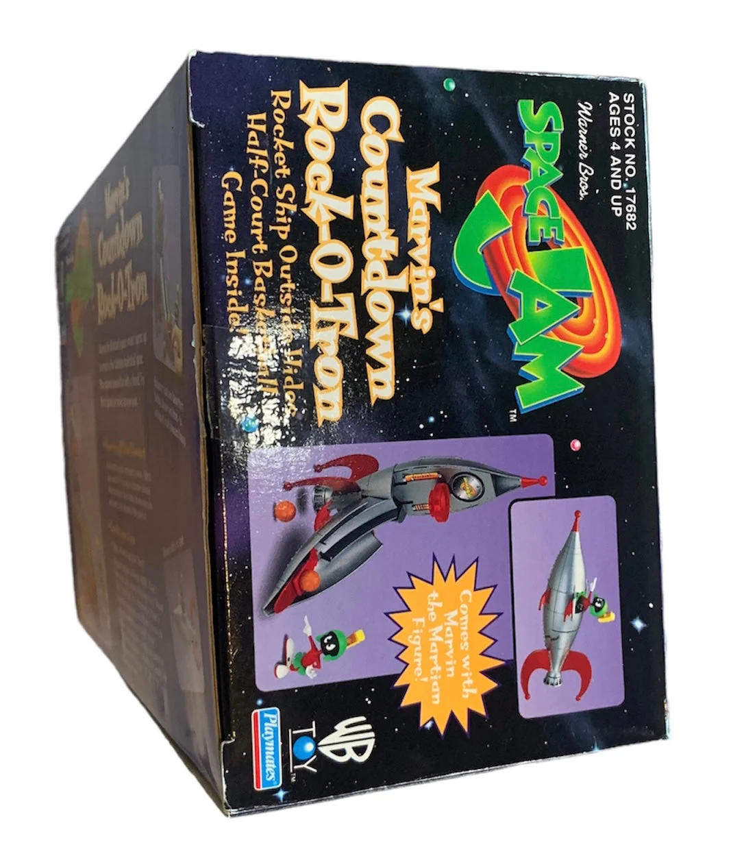 PLAYMATES SPACE JAM MARVIN’S COUNTDOWN ROCK-O-TRON PLAYSET MIB Michael Jordan - Image 6