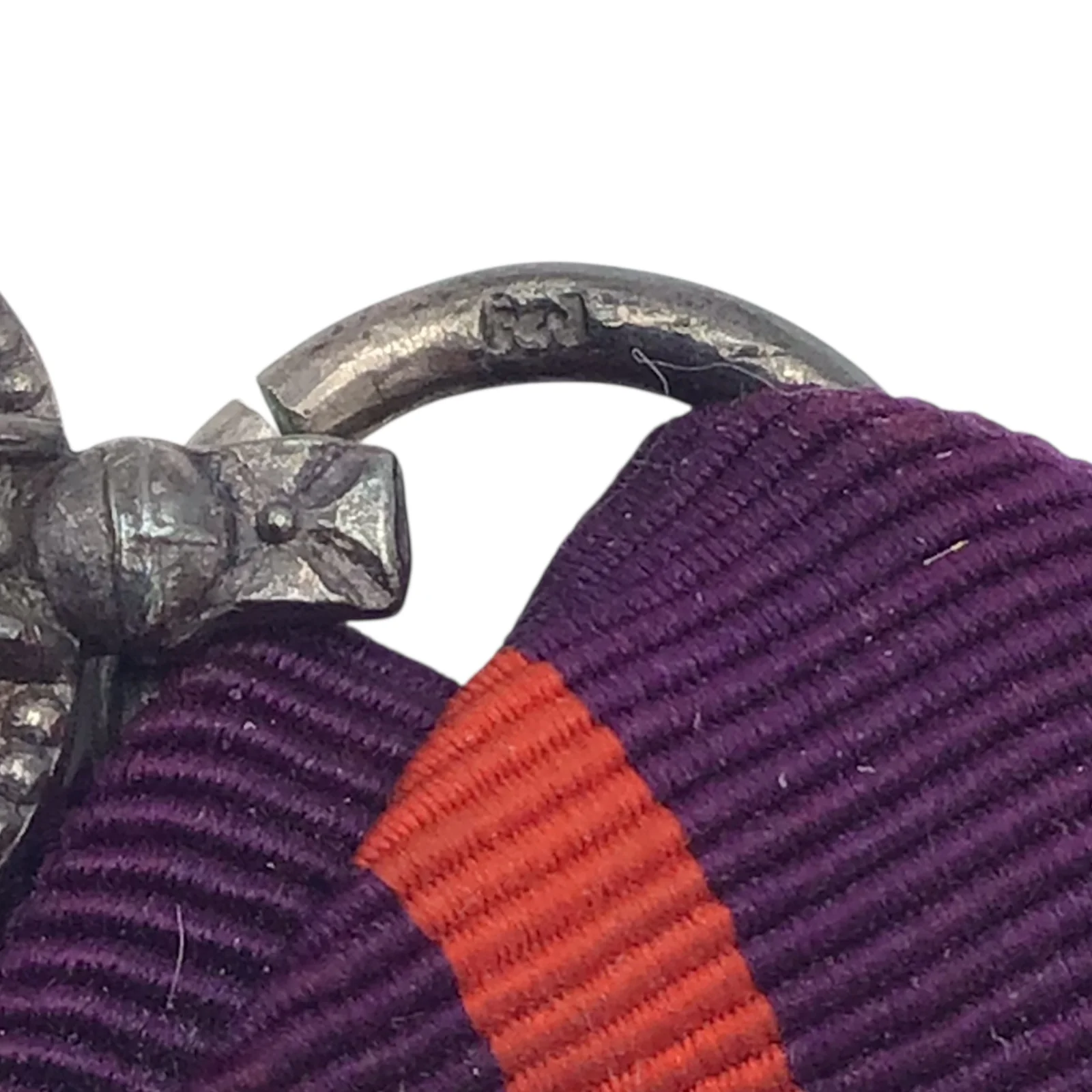 Post WW1 The Most Excellent Order of the British Empire Officer Medal First Type Stamped w/ Ribbon - Image 7