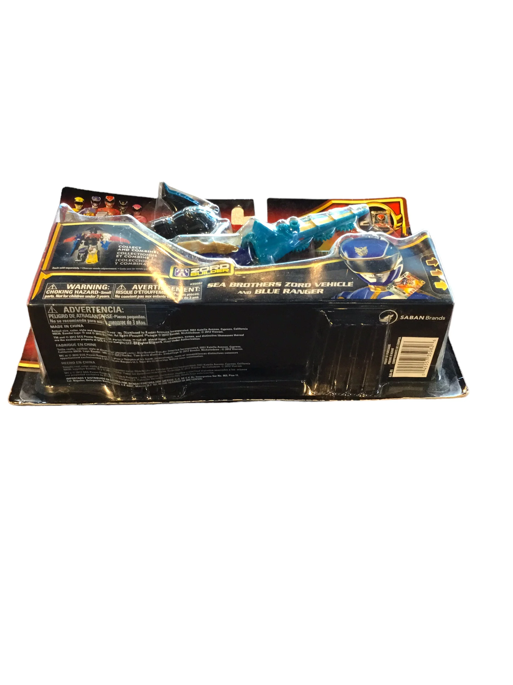 Power Rangers Megaforce Sea Brothers Zord Vehicle And Blue Ranger - Image 3