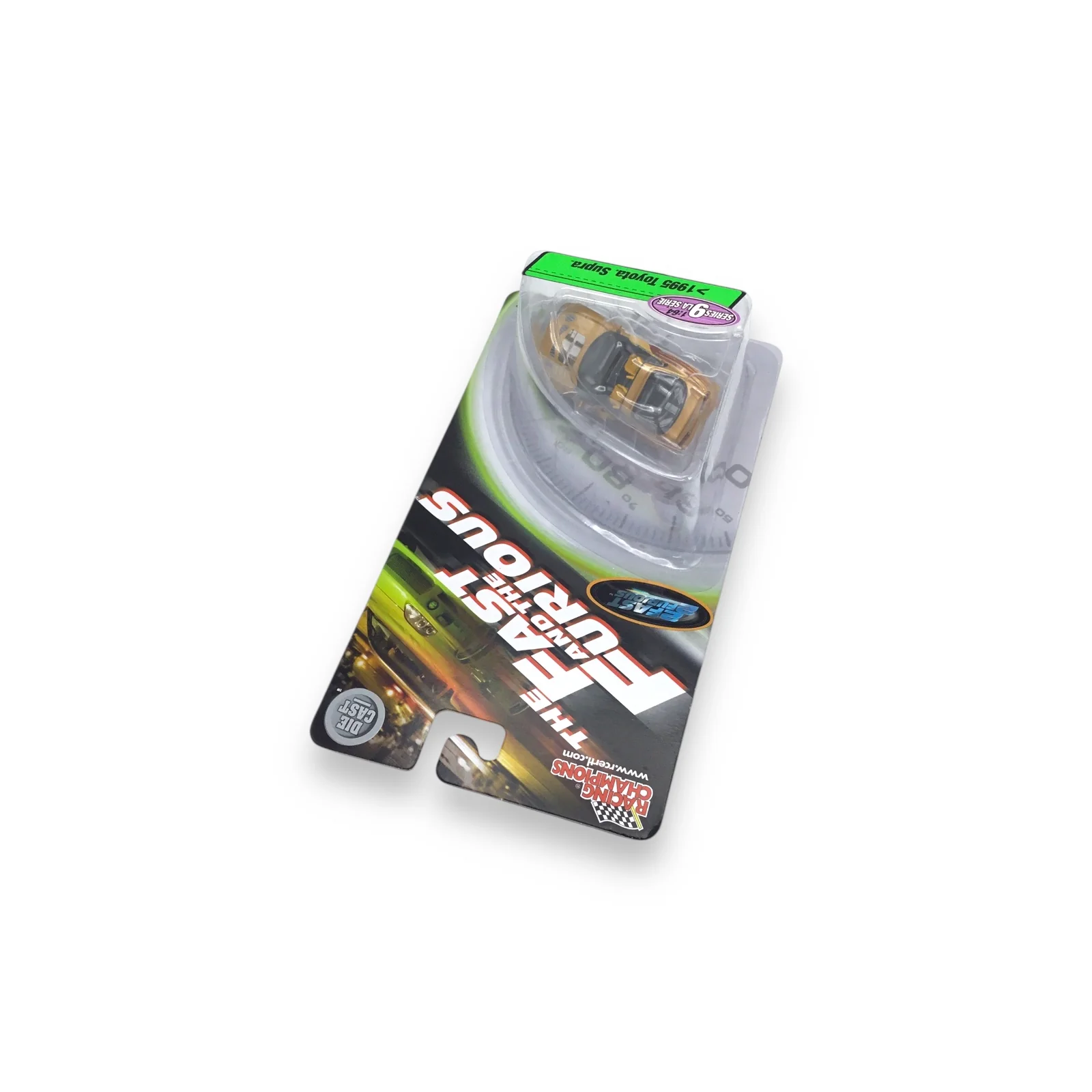 Racing Champions 2 Fast 2 Furious 1:64 Scale Series 9 | 1995 Toyota Supra | Brand New on Card - Image 4