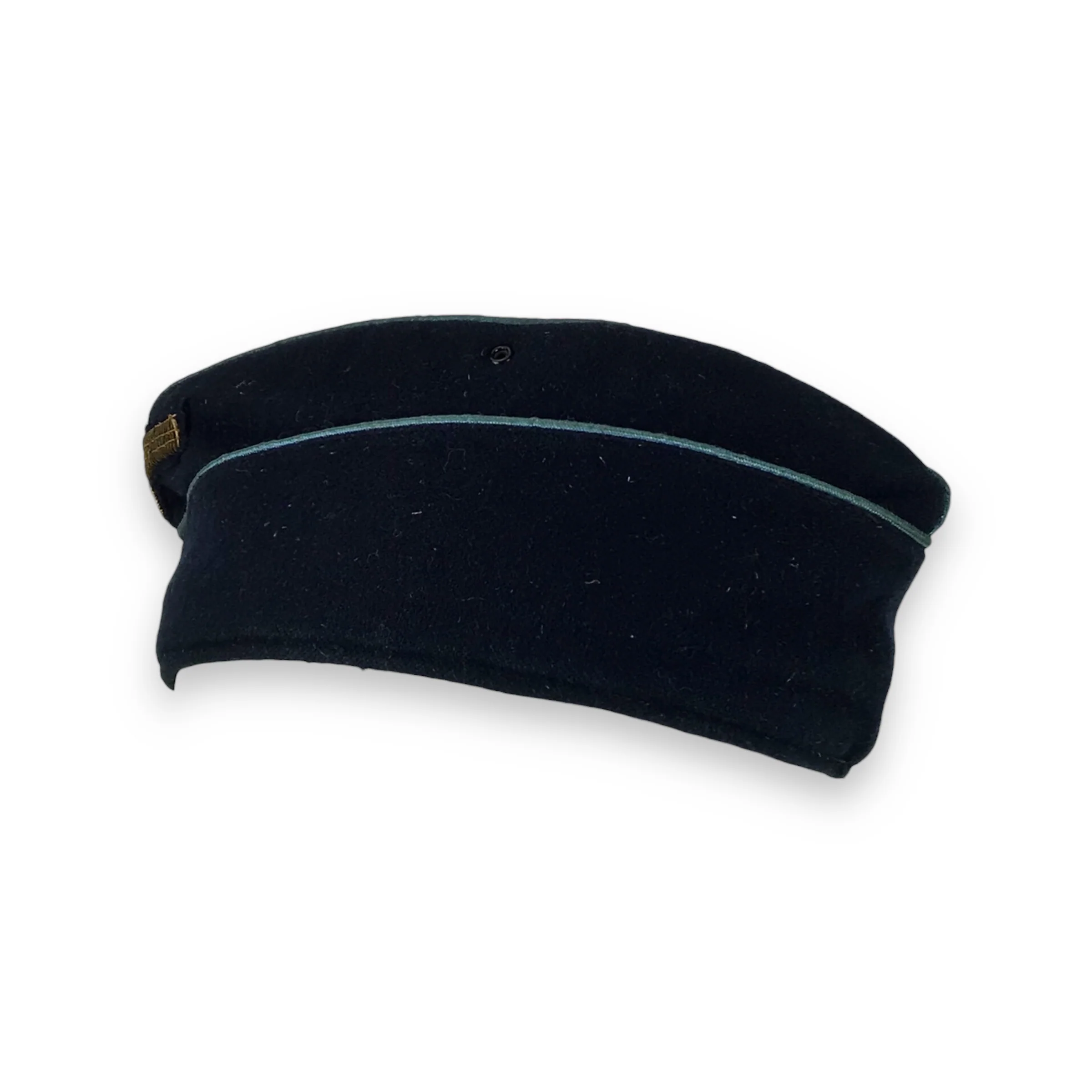 Rare WW2 Kriegsmarine U-Boat Transport and Supply Officer Overseas Cap - Image 7