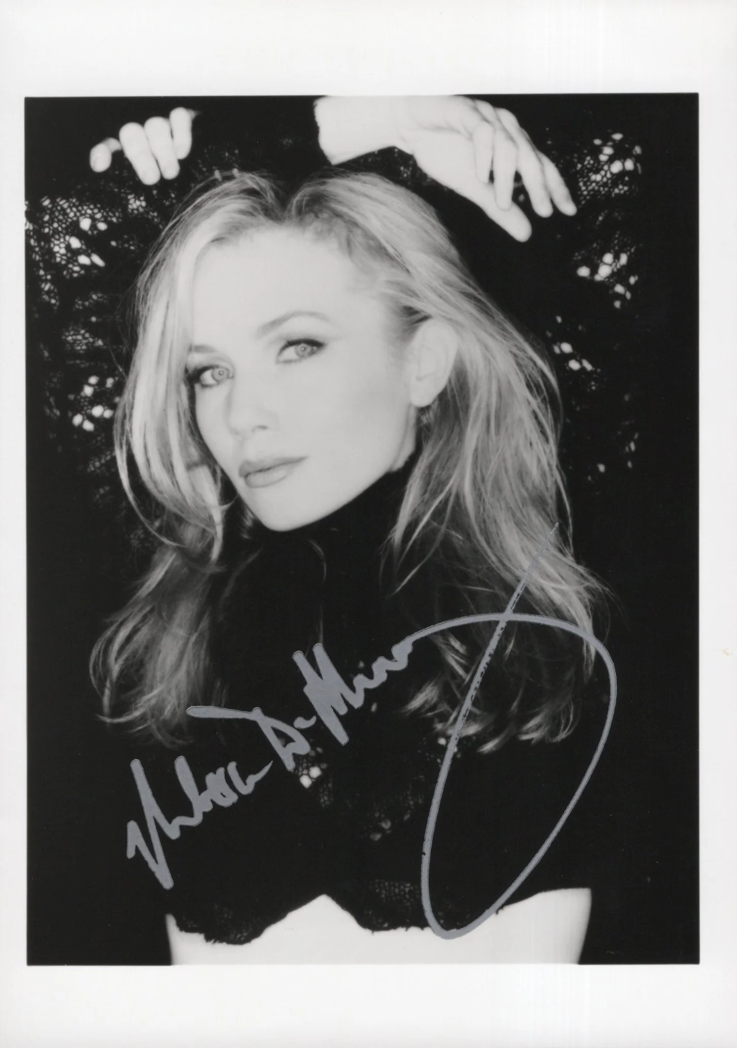 Rebecca De Mornay Signed Photo 5x7 B&W, Rebecca De Mornay Autograph, Early Photo