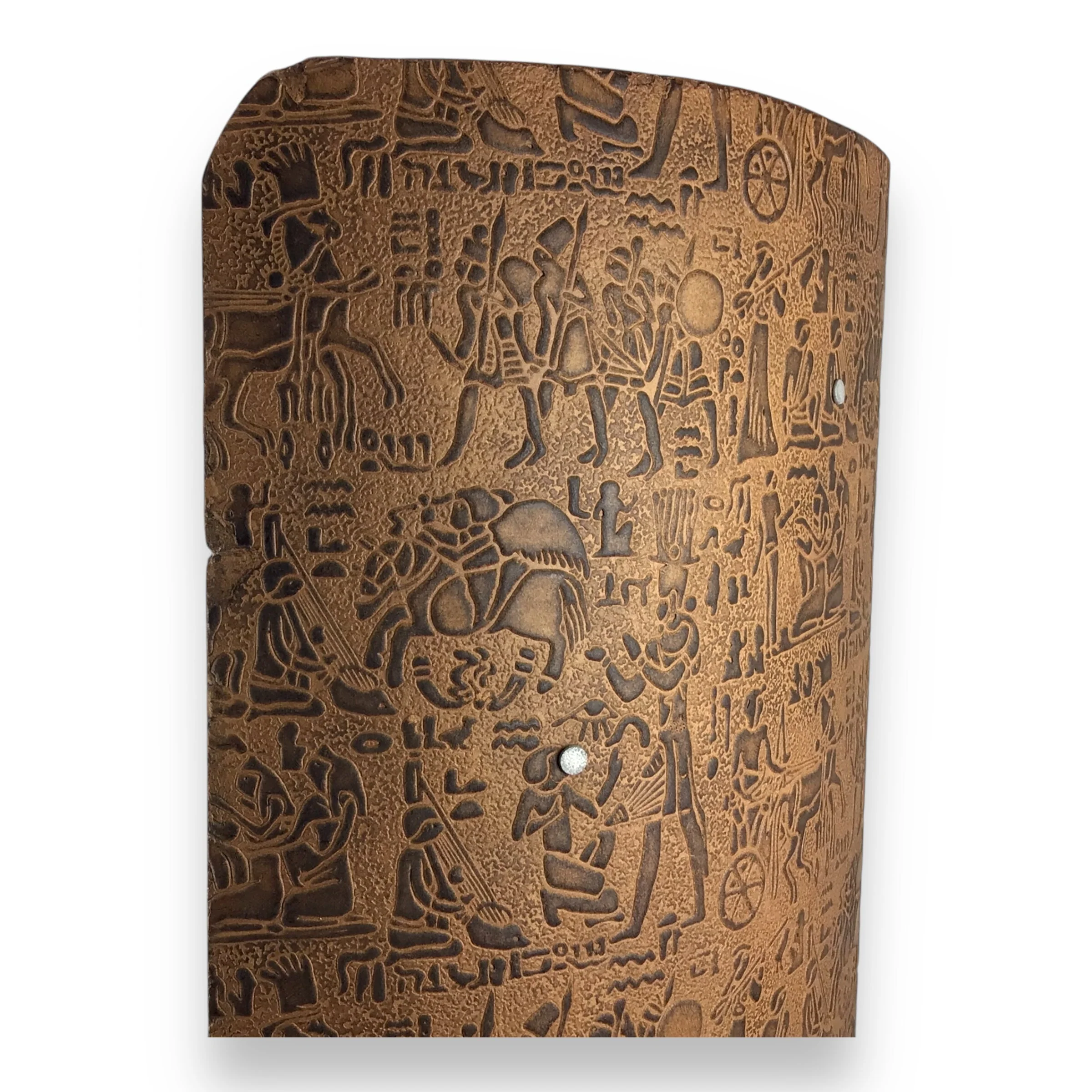 Reproduction Ancient Egyptian Warrior Shield - Wood Construction - Image 8