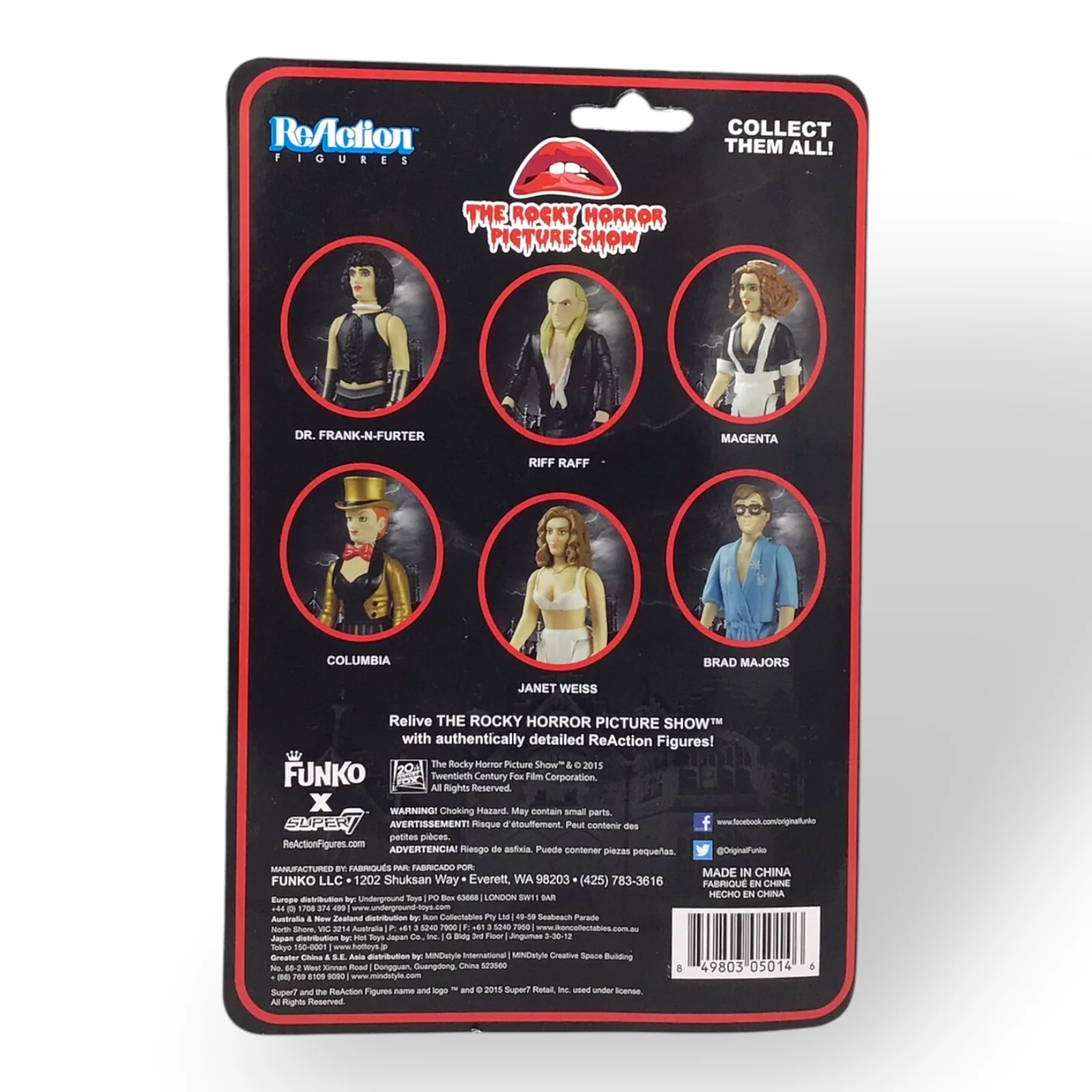 Rocky Horror Picture Show Riff Raff Action Figure - Funko x Super 7 Limited Edition - Image 2