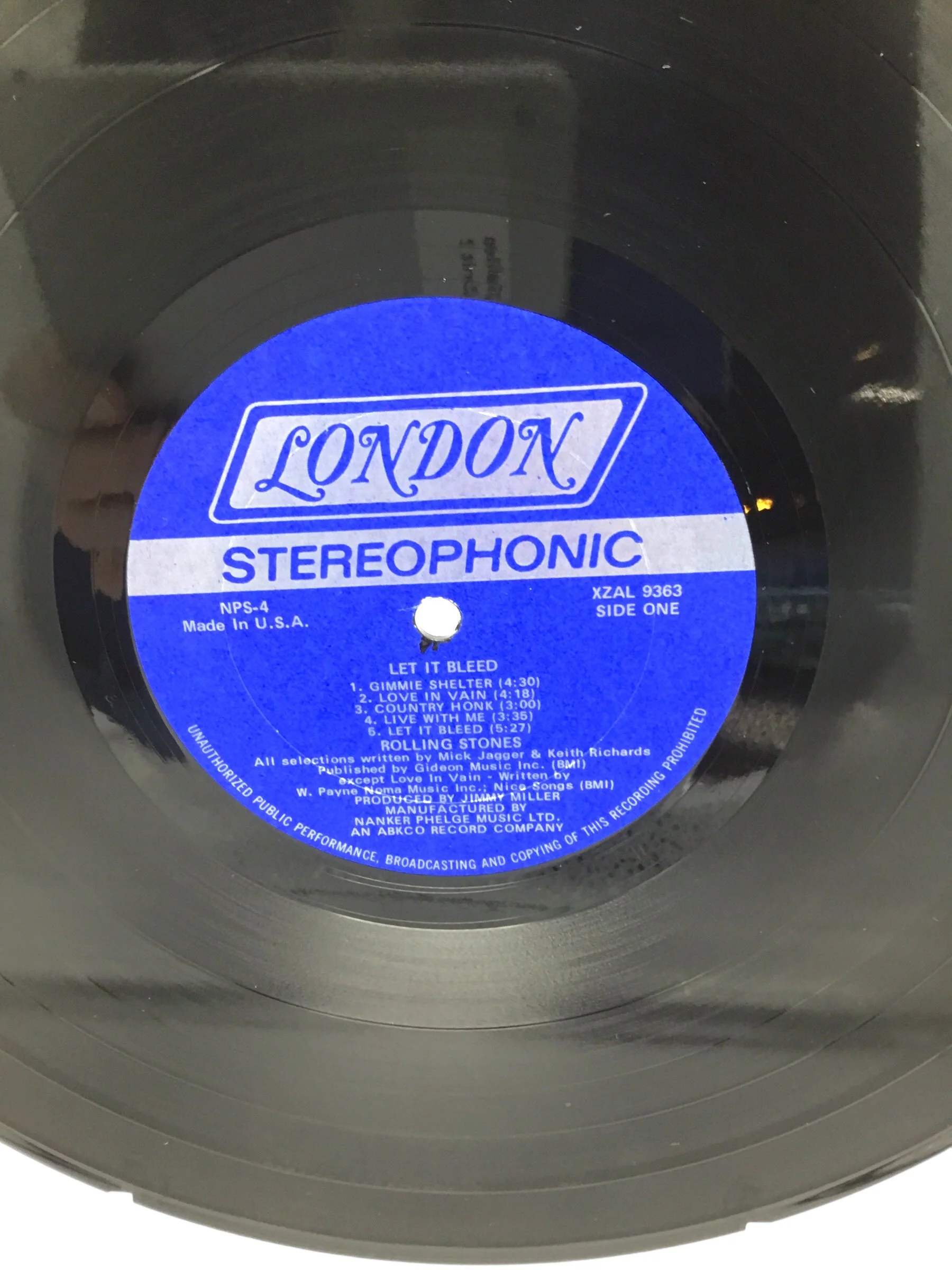Rolling Stones  LET IT BLEED Vinyl by London Records NPS-4 w/Orig Inner Sleeve - Image 6