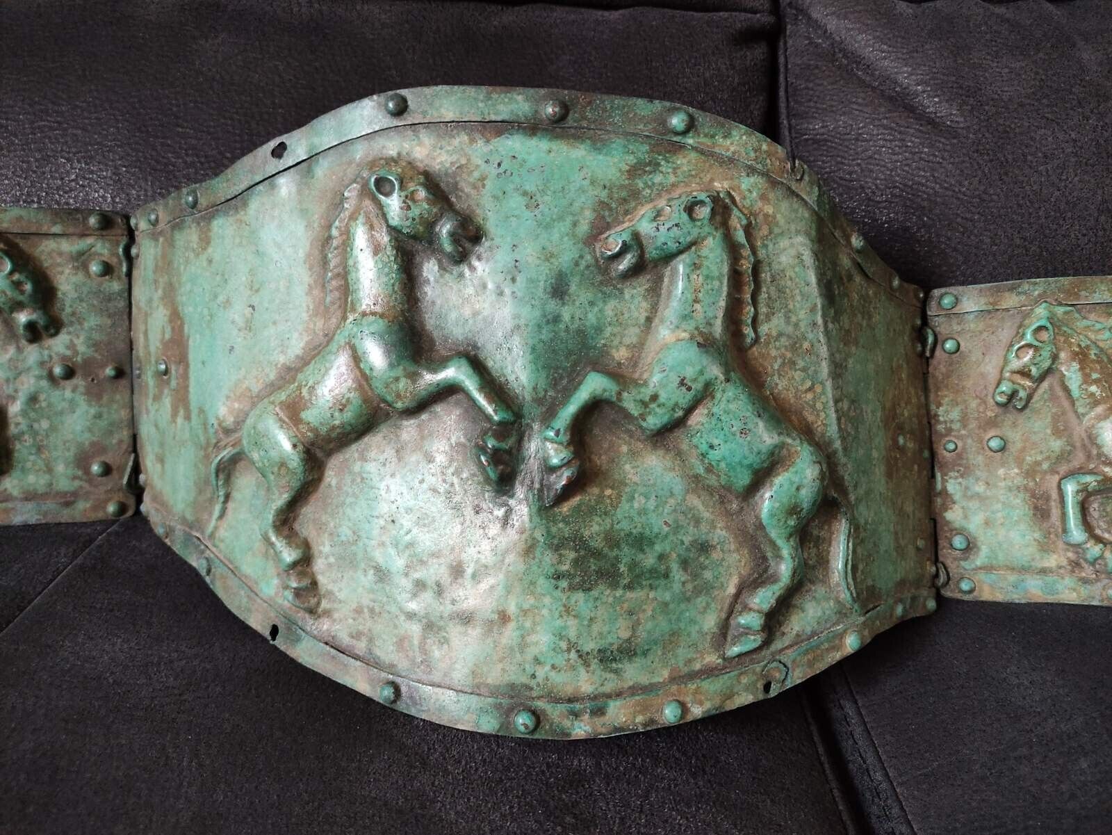 Roman Era Bronze Gladiator Belt 1st-3rd Century A.D. - Image 7