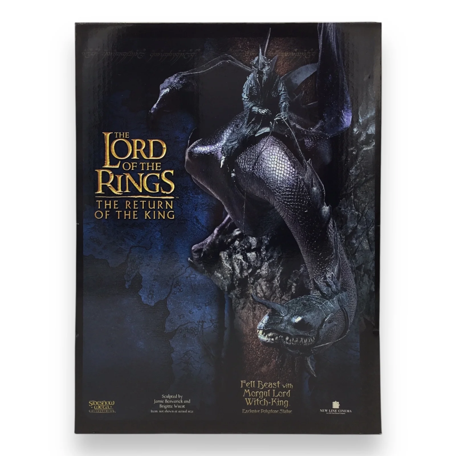Sideshow WETA Fell Beast with Morgul Lord Statue – Lord of the Rings Return of the King