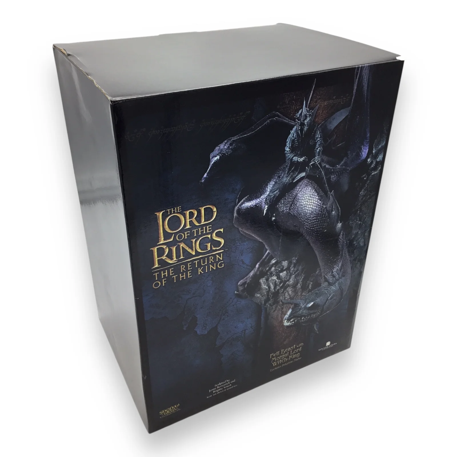 Sideshow WETA Fell Beast with Morgul Lord Statue – Lord of the Rings Return of the King - Image 3