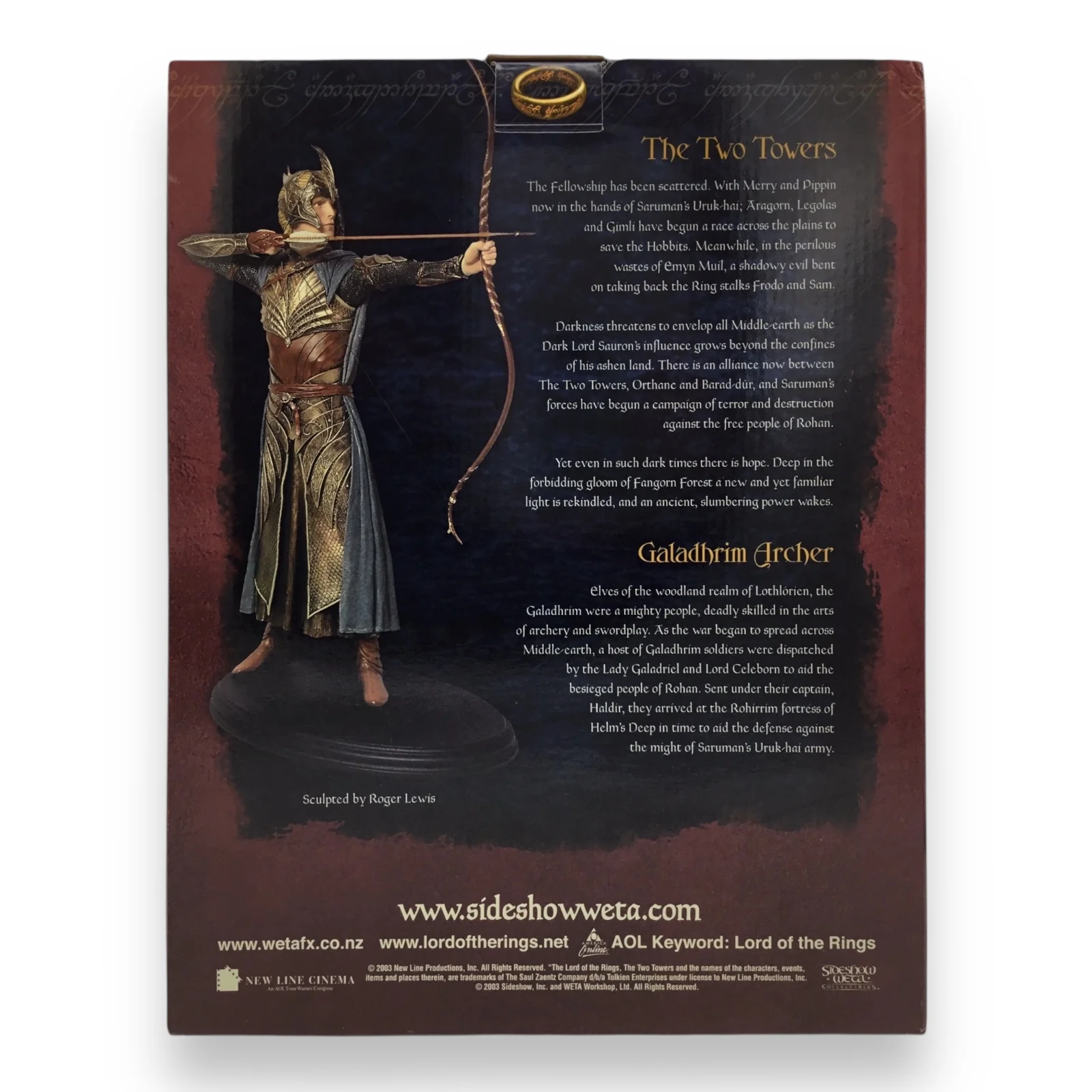 Sideshow WETA Galadhrim Archer Statue – Lord of the Rings The Two Towers - Image 2