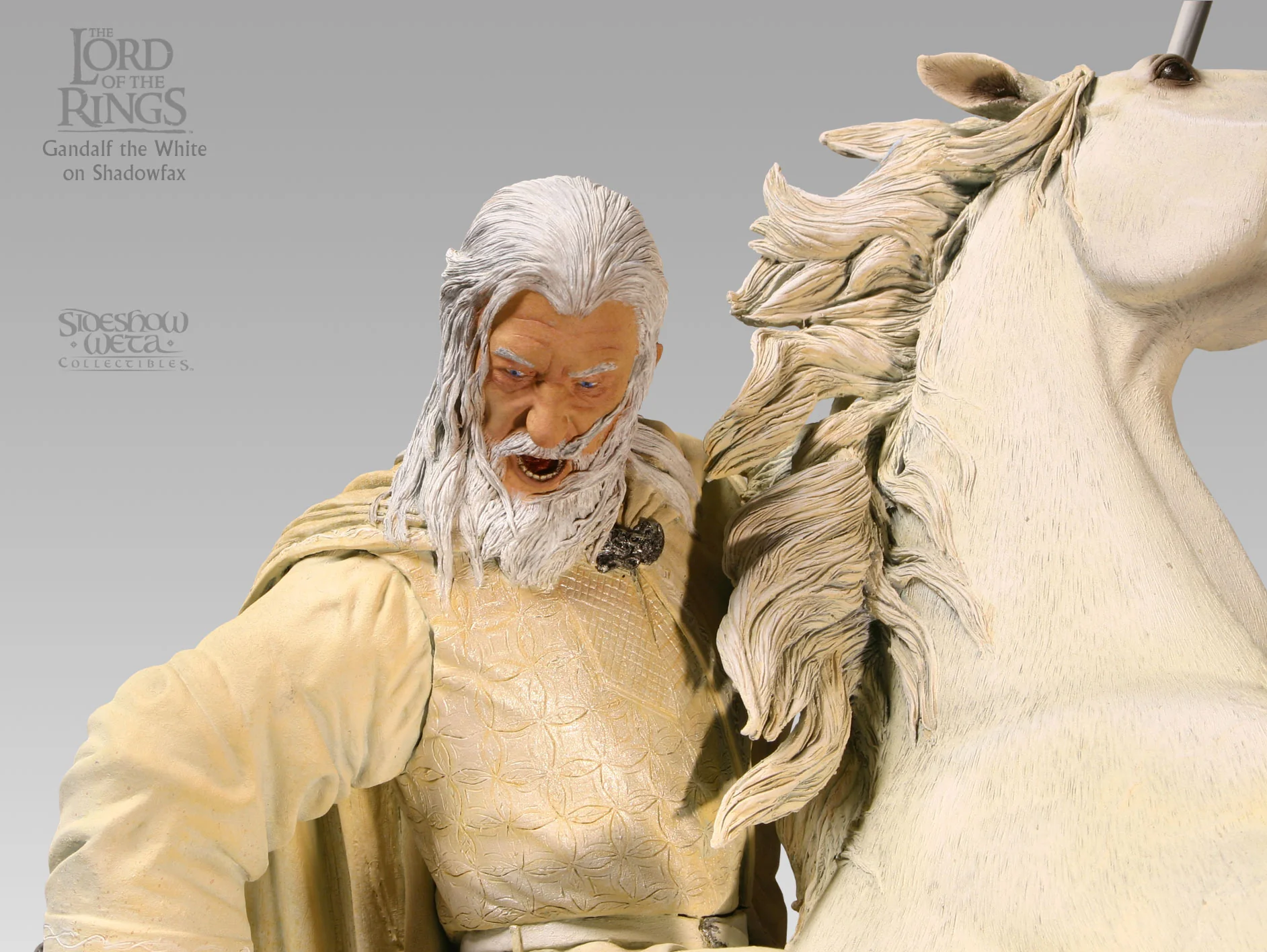 Sideshow WETA Gandalf on Shadowfax Statue – Lord of the Rings Return of the King - Image 5
