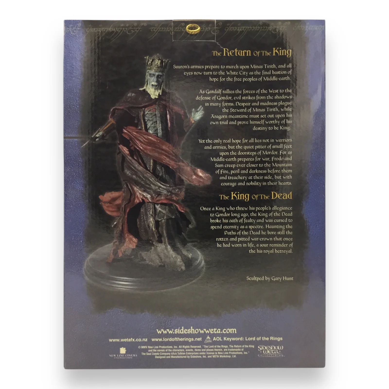 Sideshow WETA King of the Dead Statue – Lord of the Rings Return of the King - Image 2