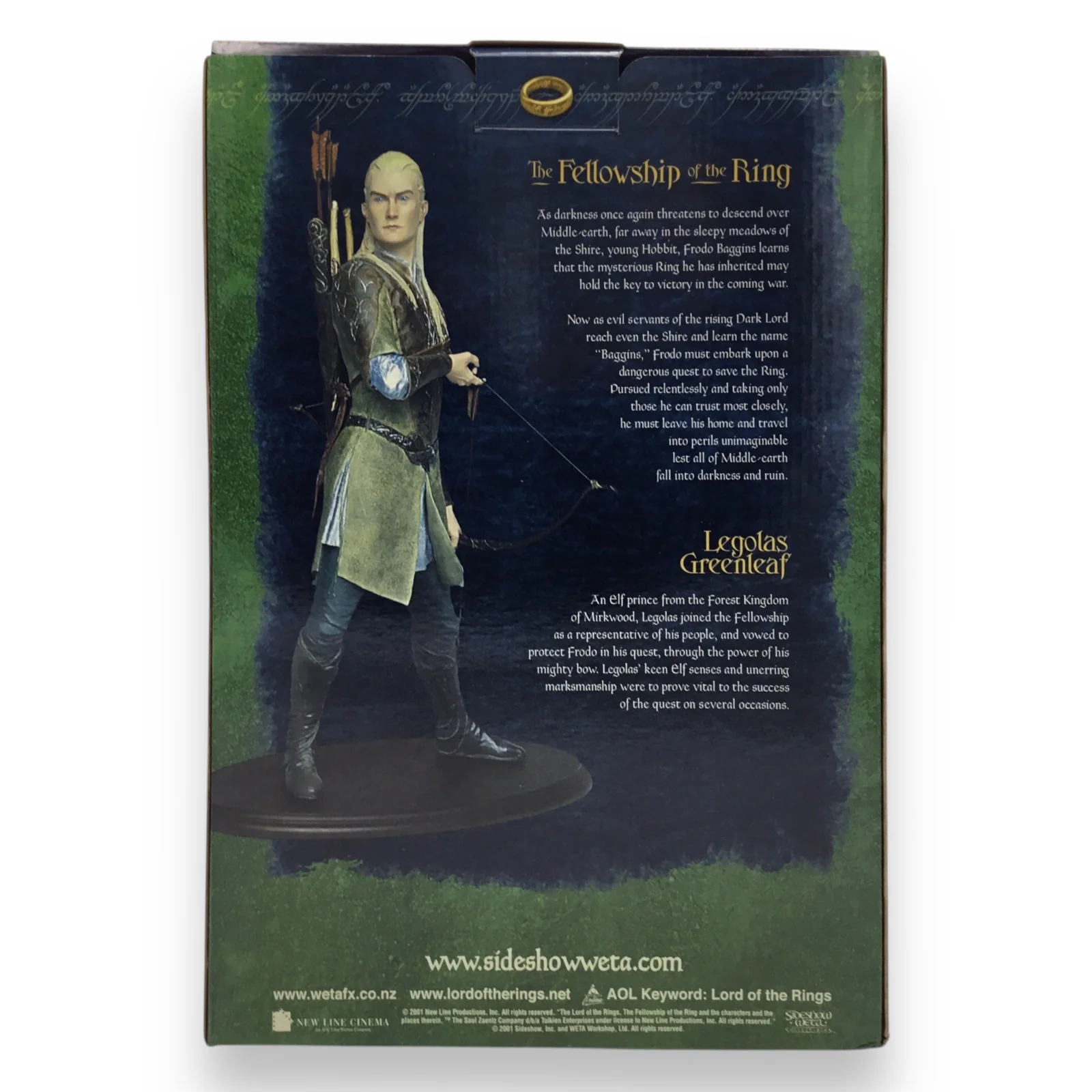 Sideshow WETA Legolas Greenleaf Statue – Lord of the Rings Fellowship of the Ring - Image 4