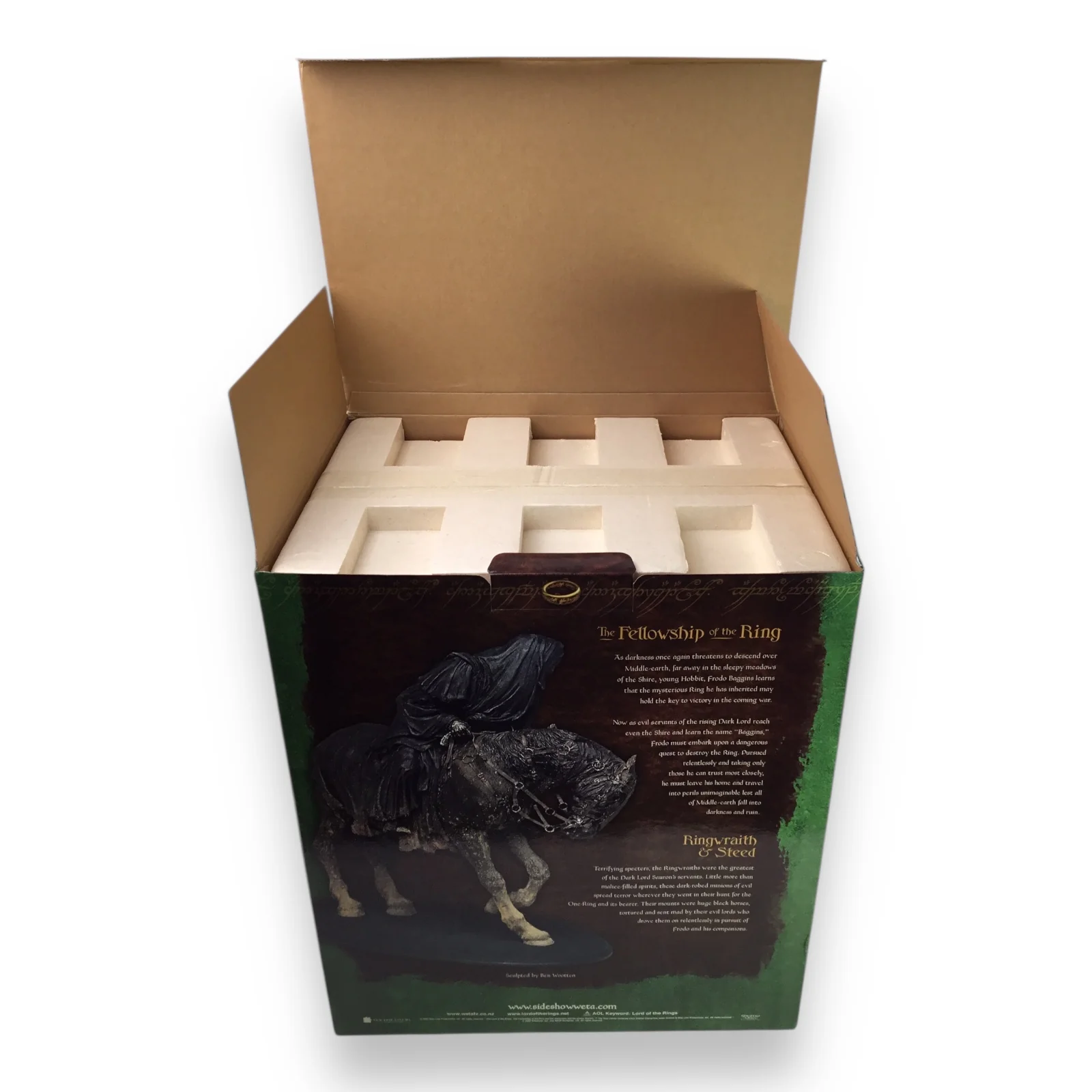 Sideshow WETA Ringwraith on Steed Statue β Lord of the Rings Fellowship of the Ring - Image 5