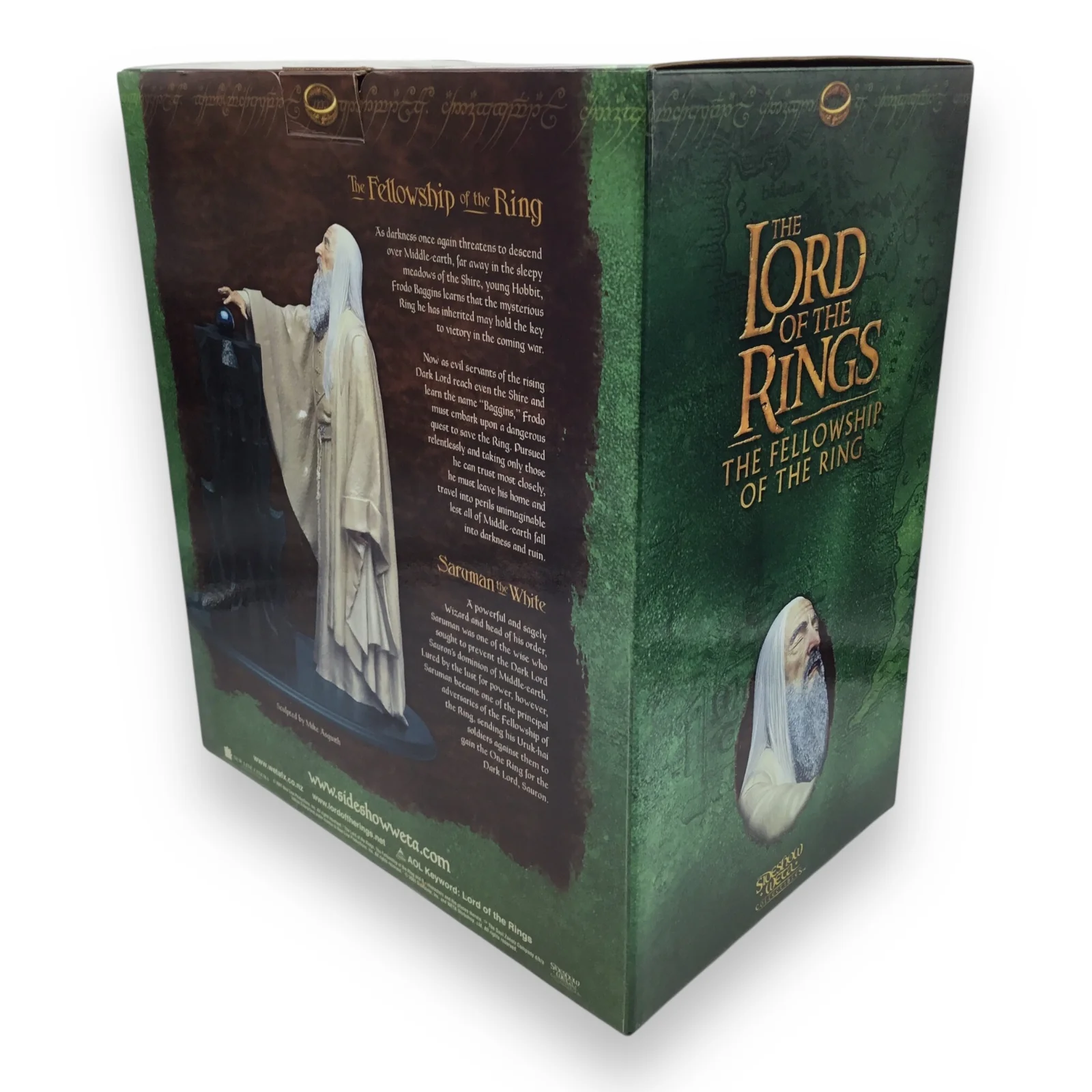 Sideshow WETA Saruman the White Statue – Lord of the Rings Fellowship of the Ring - Image 2