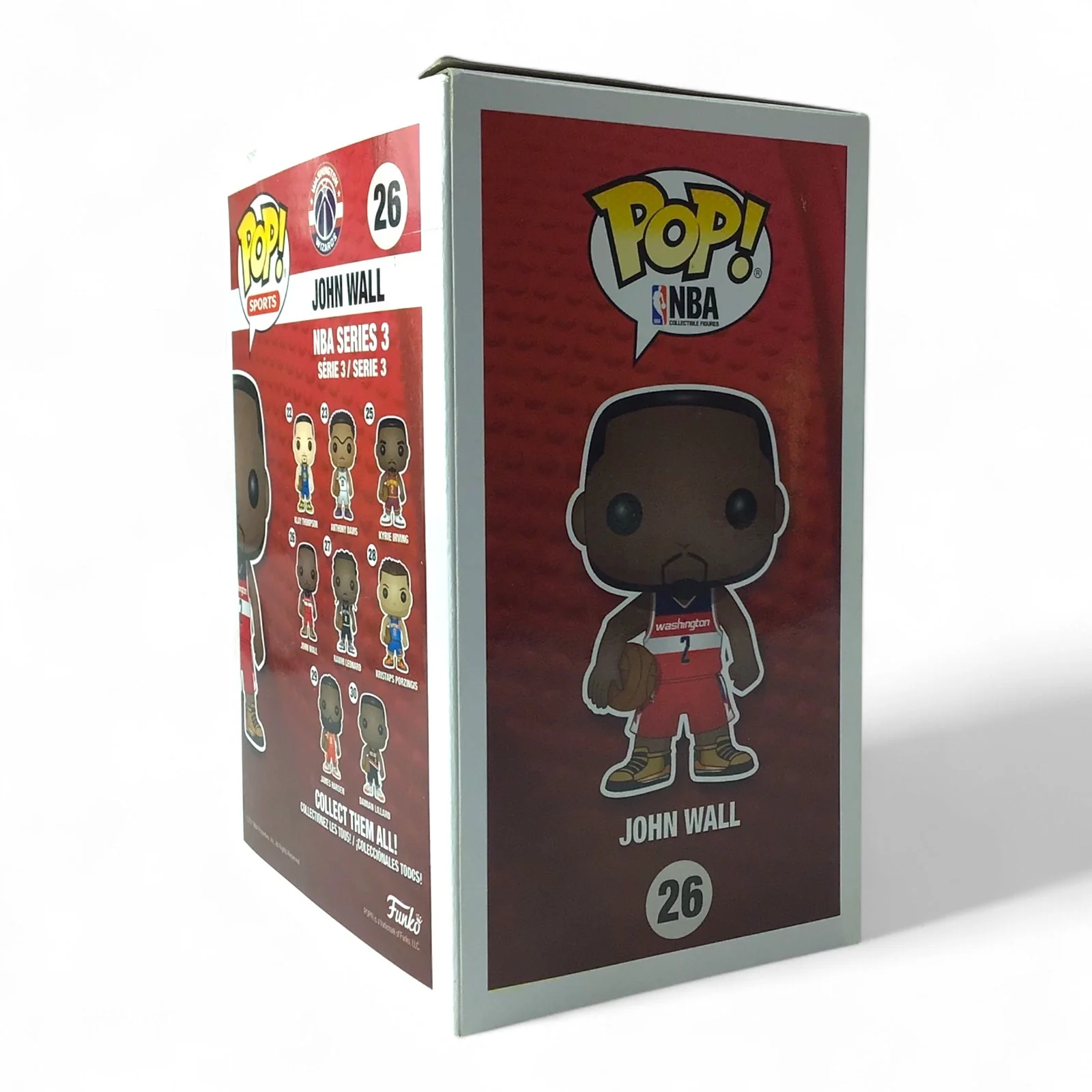 Signed Funko POP #26 NBA John Wall Figurine - JSA Certified Collectible - Image 4