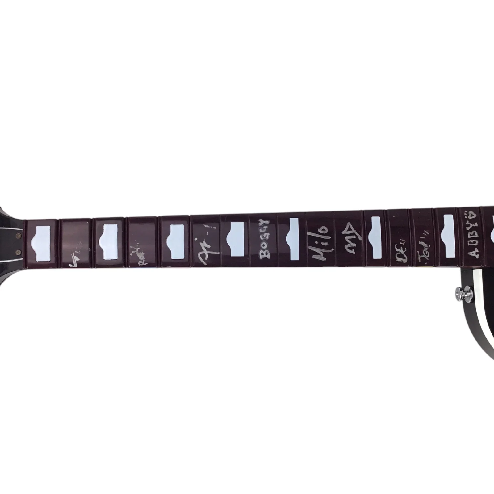 Signed Harmonix Rock Band Guitar - Development Team Autographed w/ Provenance - Image 3