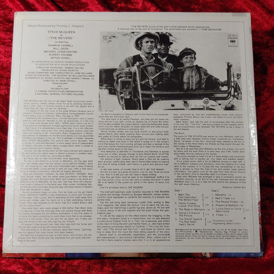 Soundtrack - The Reivers feat. Steve McQueen - OS3510 - Image 3