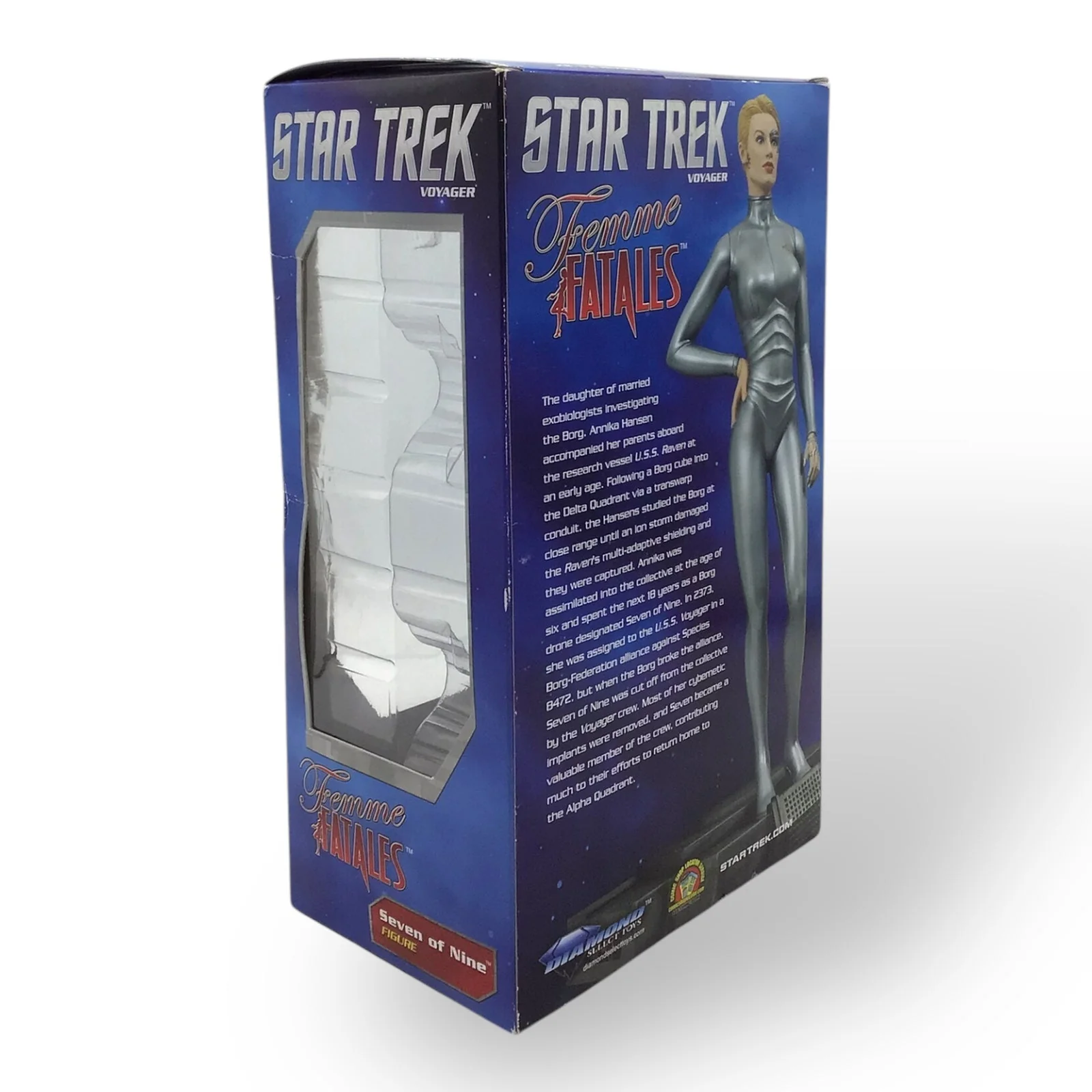 Star Trek Voyager Seven of Nine Femme Fatales Figure – 2014 Diamond Select Toys NIB - Image 3