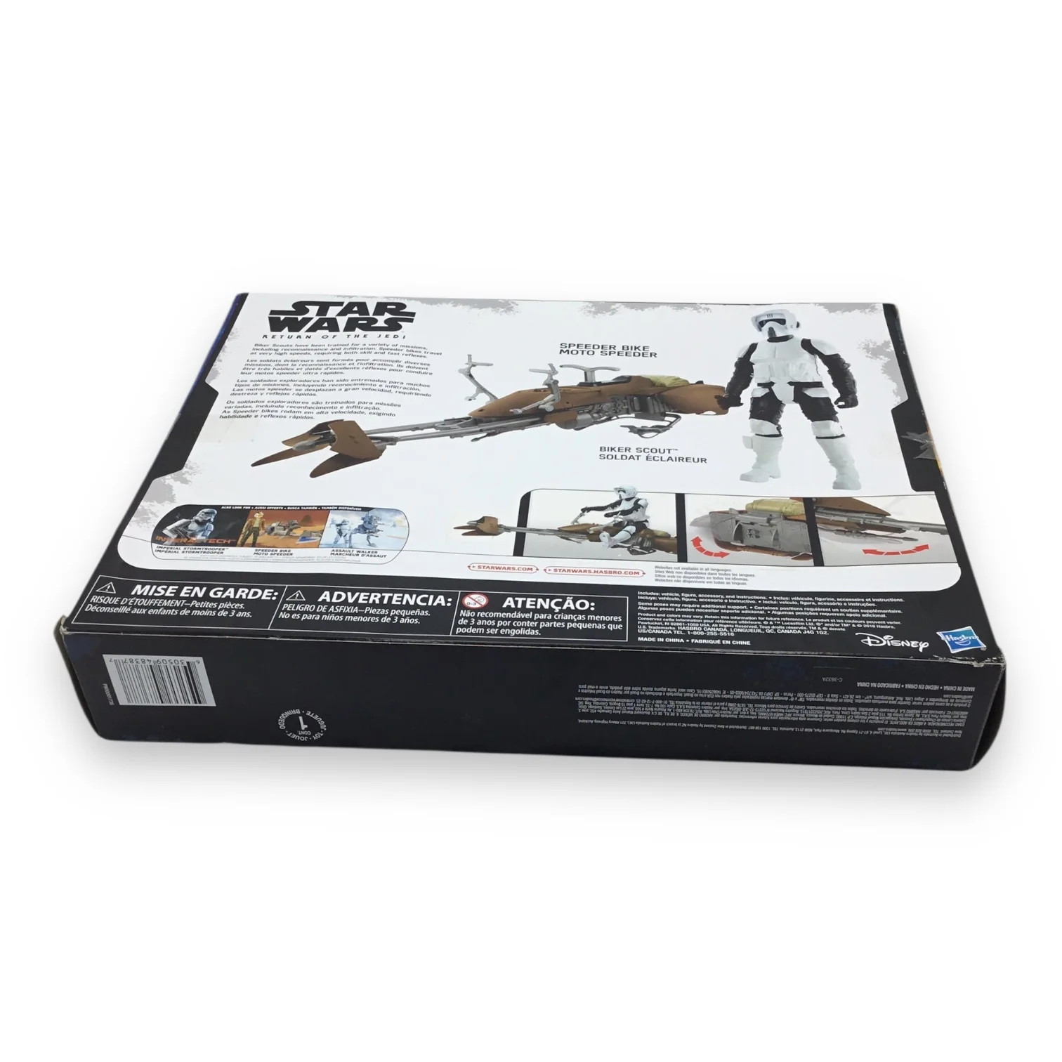 Star Wars Biker Scout with Speeder Bike - Hasbro 2016 - Image 6
