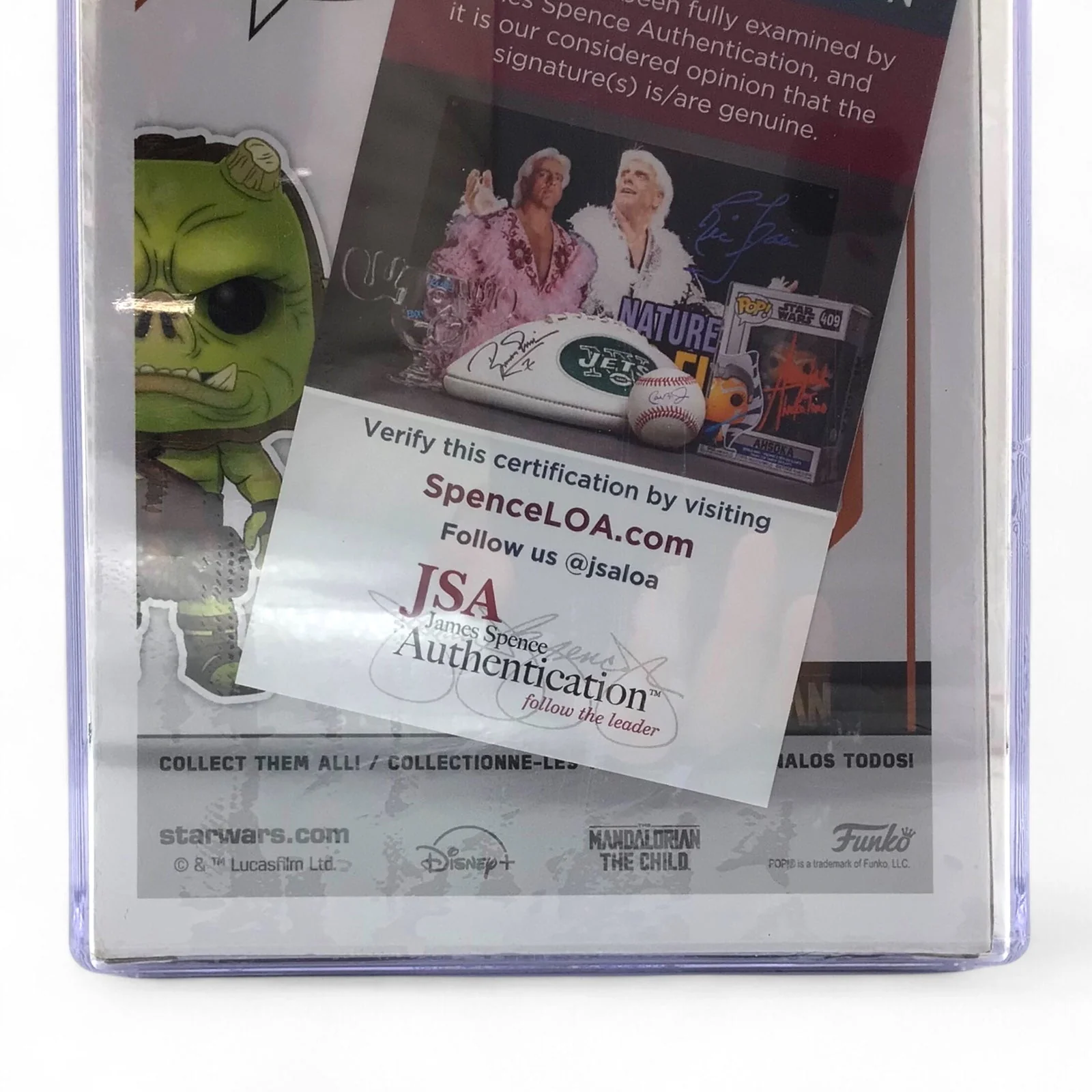 Star Wars Gamorrean Fighter Funko POP #406 Signed by Stephen Constantino - JSA - Image 6