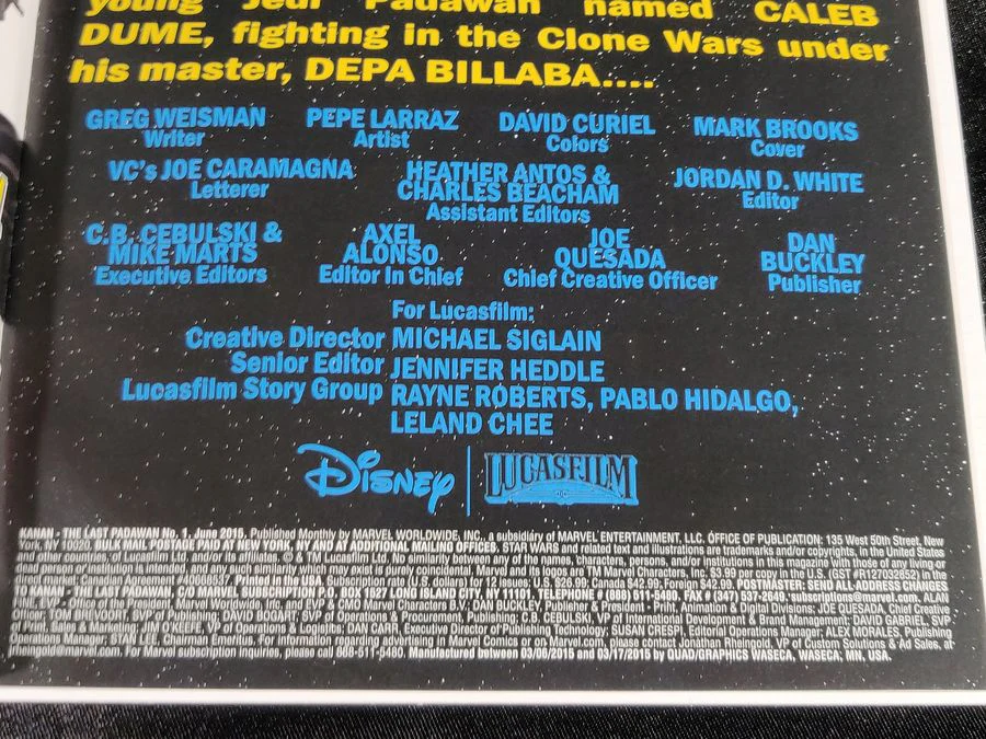 Star Wars Kanan The Last Padawan #1 - Marvel 2015 - Cameo Sabine Wren - Image 6