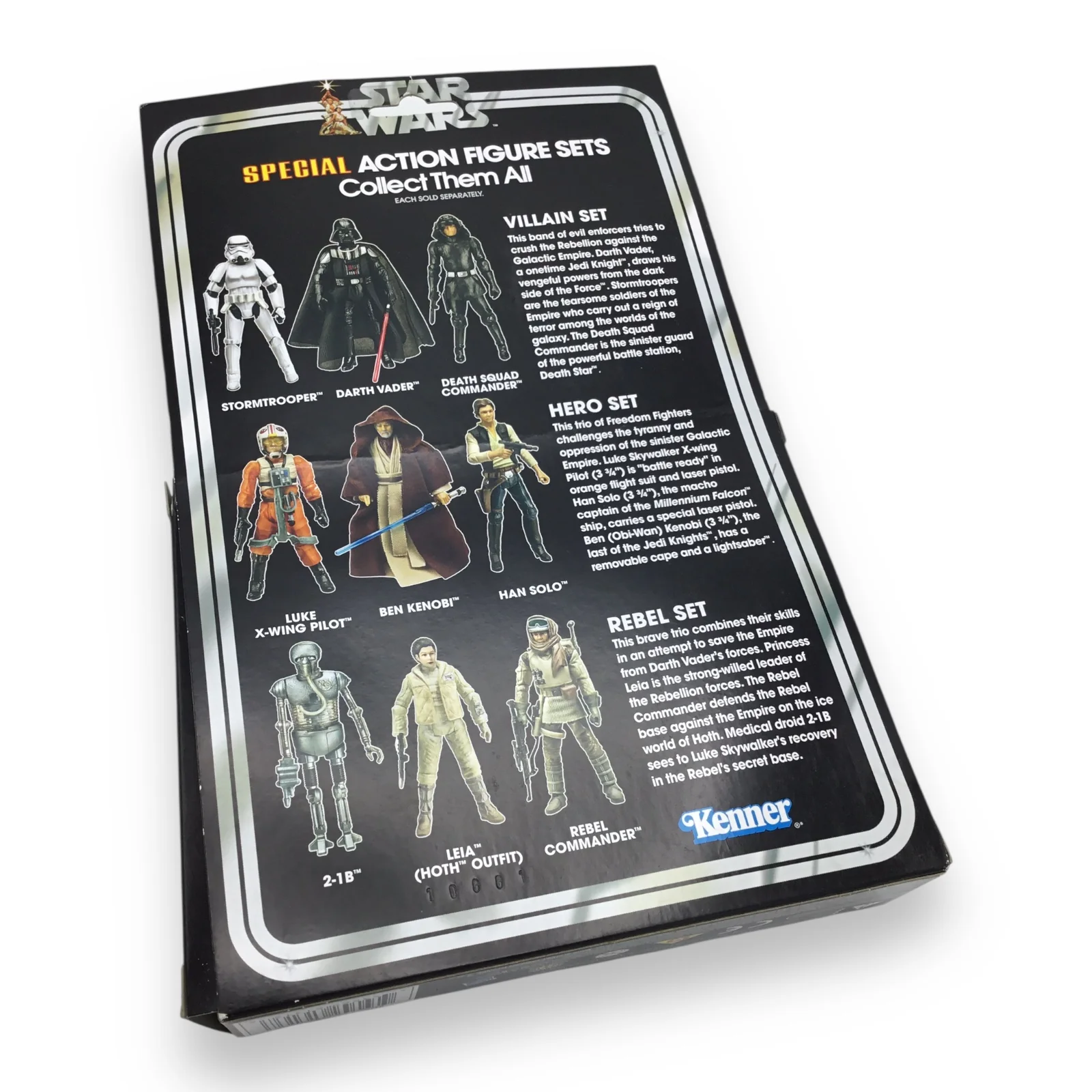 Star Wars Villain Set (Darth Vader, Stormtrooper, Death Squad Commander) Target Exclusive - Image 3
