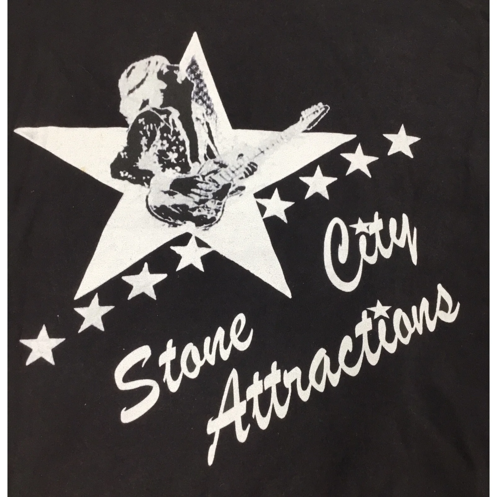 Stone City Presents Black Sabbath & Van Halen Texas Tour '78 Concert T-Shirt - Image 3