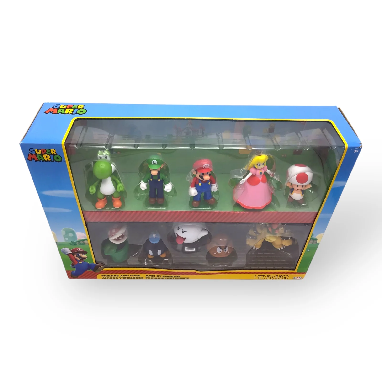 Super Mario Friends & Foes 10-Figure Set | Jakks 2022 Nintendo Collection New - Image 2