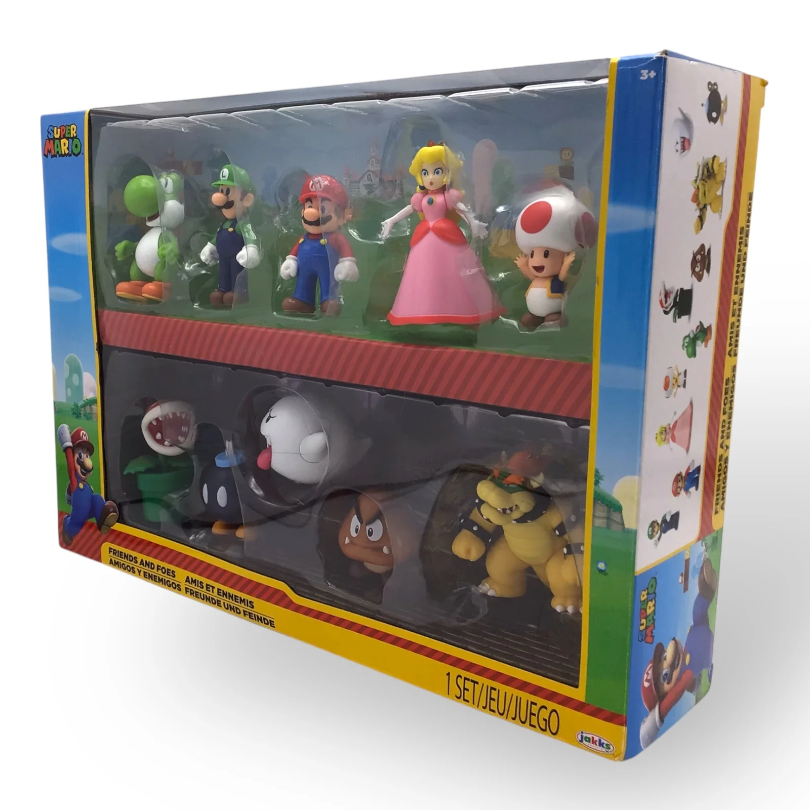 Super Mario Friends & Foes 10-Figure Set | Jakks 2022 Nintendo Collection New - Image 4