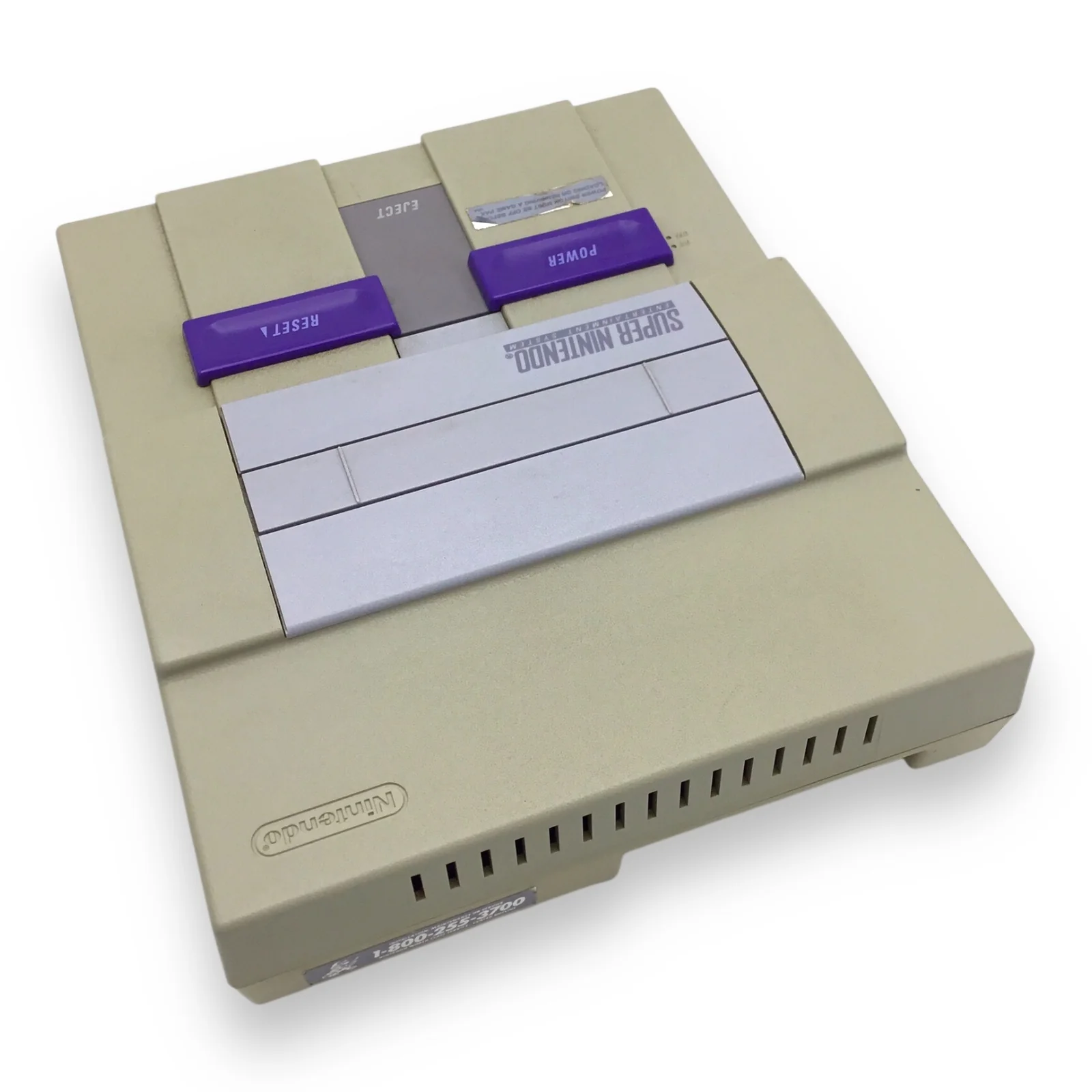 Super Nintendo Entertainment System SNS-001 Console w/ Cables & 2 Controllers – Tested - Image 3