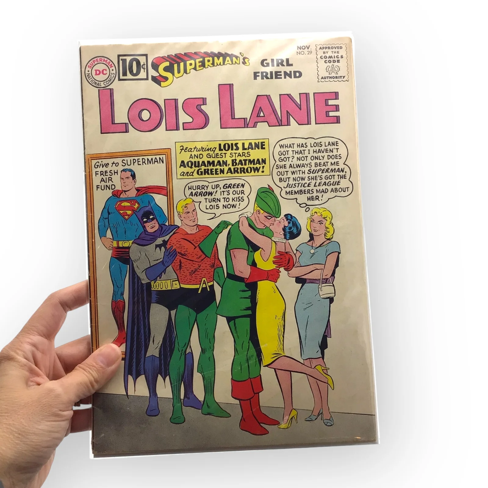 Superman's Girlfriend Lois Lane #29 (Nov 1961) – Aquaman, Batman, Green Arrow - Image 2