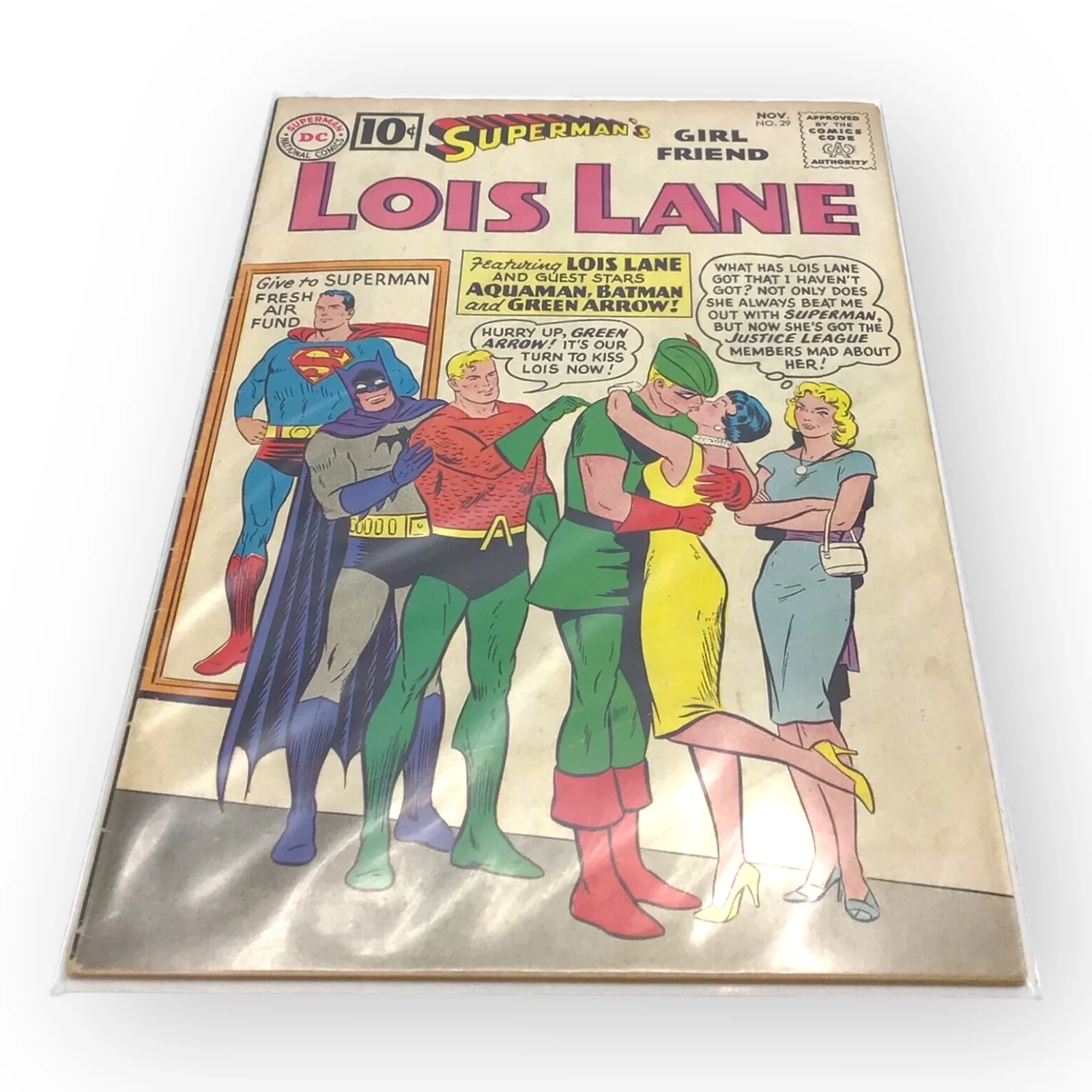 Superman's Girlfriend Lois Lane #29 (Nov 1961) – Aquaman, Batman, Green Arrow - Image 3