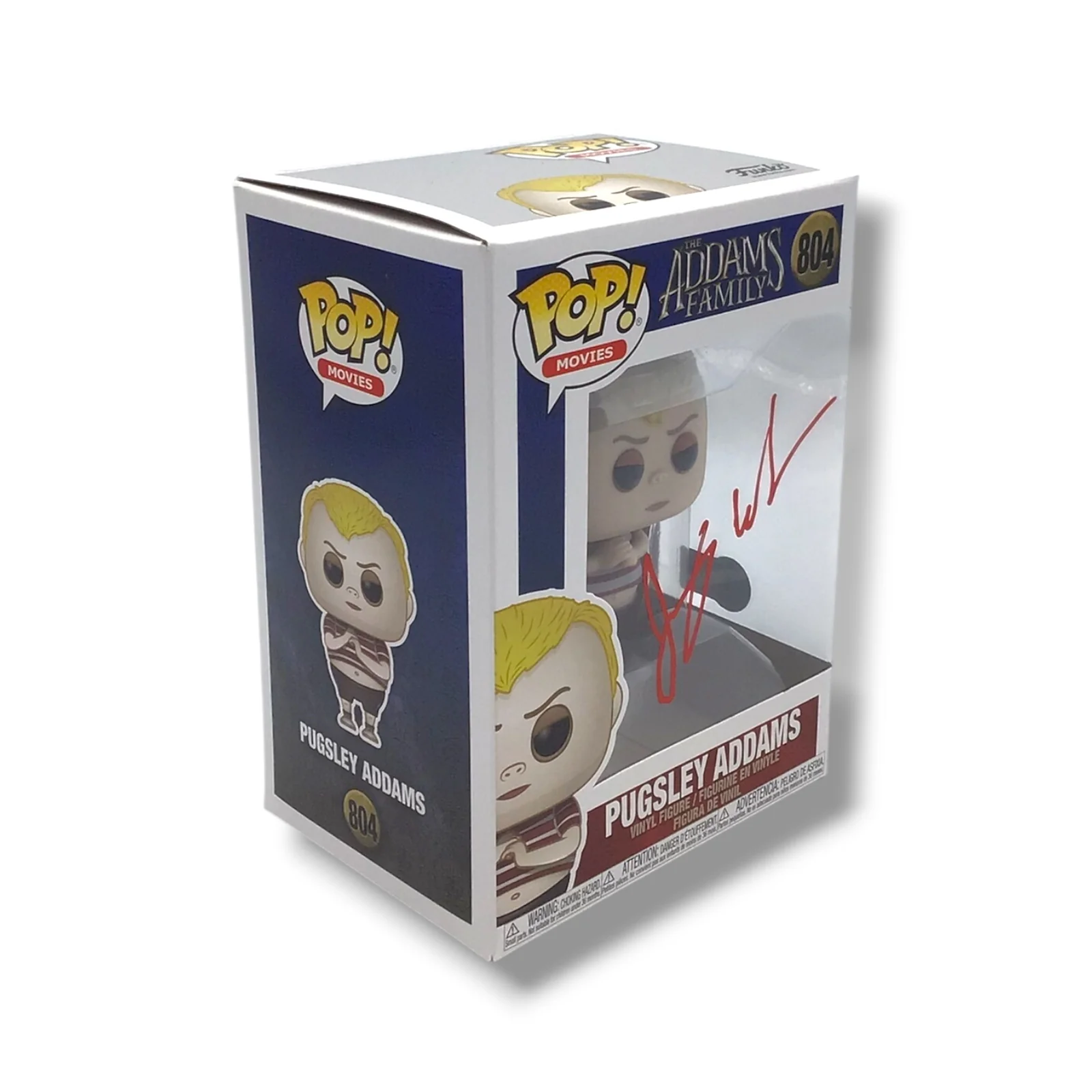 The Addams Family (#804) Pugsley Addams Funko POP! Signed by Jimmy Workman - Image 3
