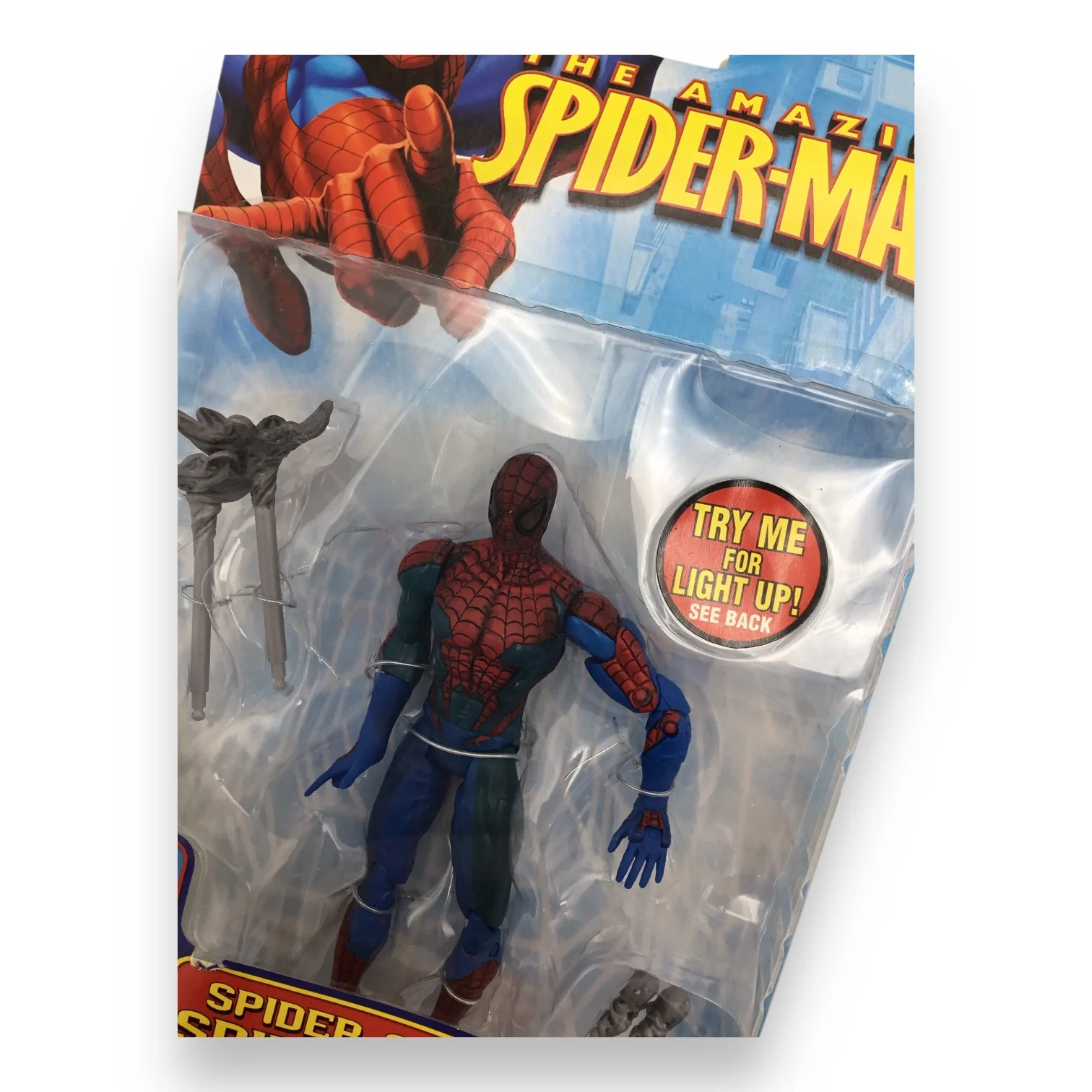 The Amazing Spider-Man Spider-Senser Action Figure with Light Up & Launch Action - Image 7