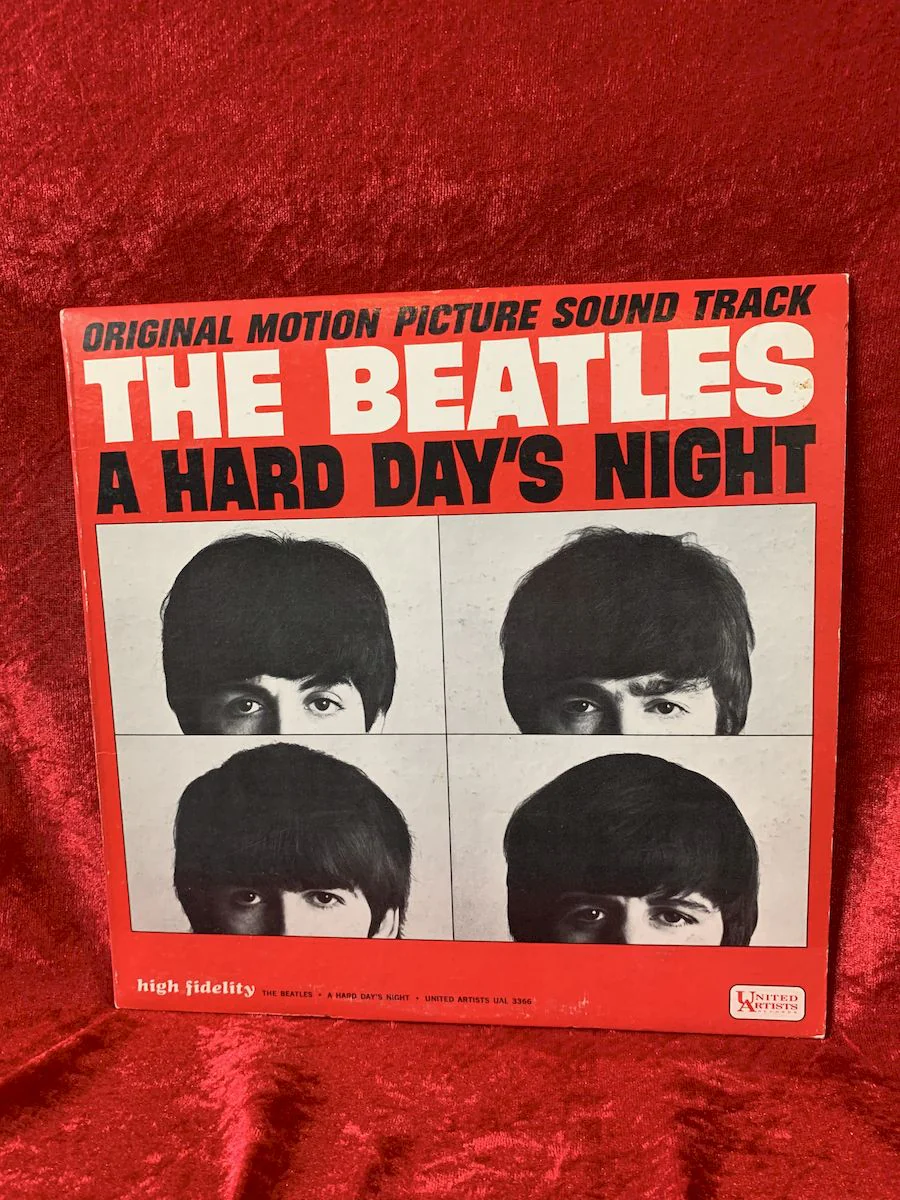 The Beatles A Hard Day's Night MONO 33 LP Album 1964 VG++ Original Pressing - Image 2