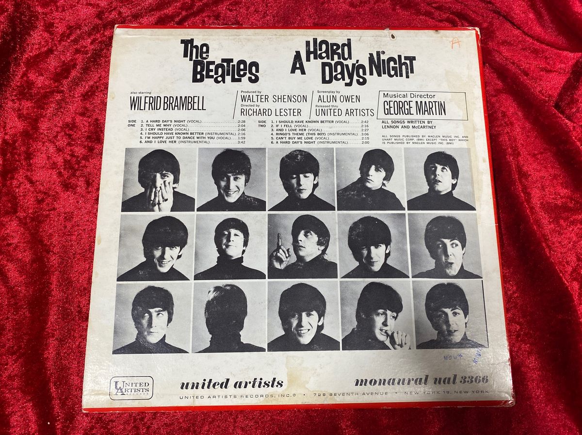 The Beatles - A Hard Day's Night - UAL3366 - Image 2