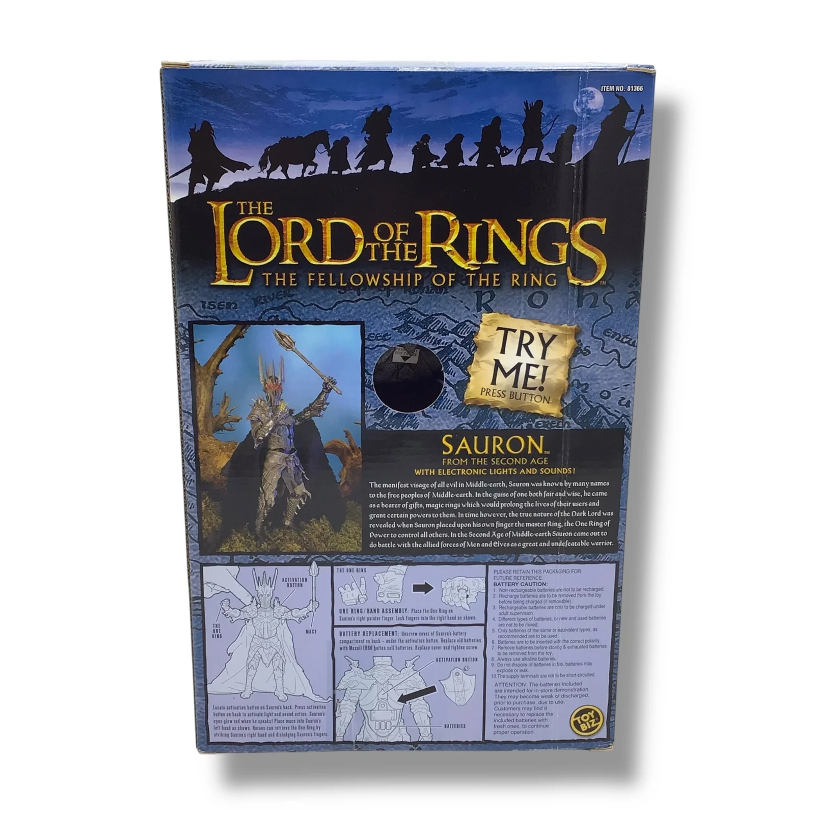The Lord of the Rings: The Fellowship of the Rings - Sauron Action Figure - Image 4