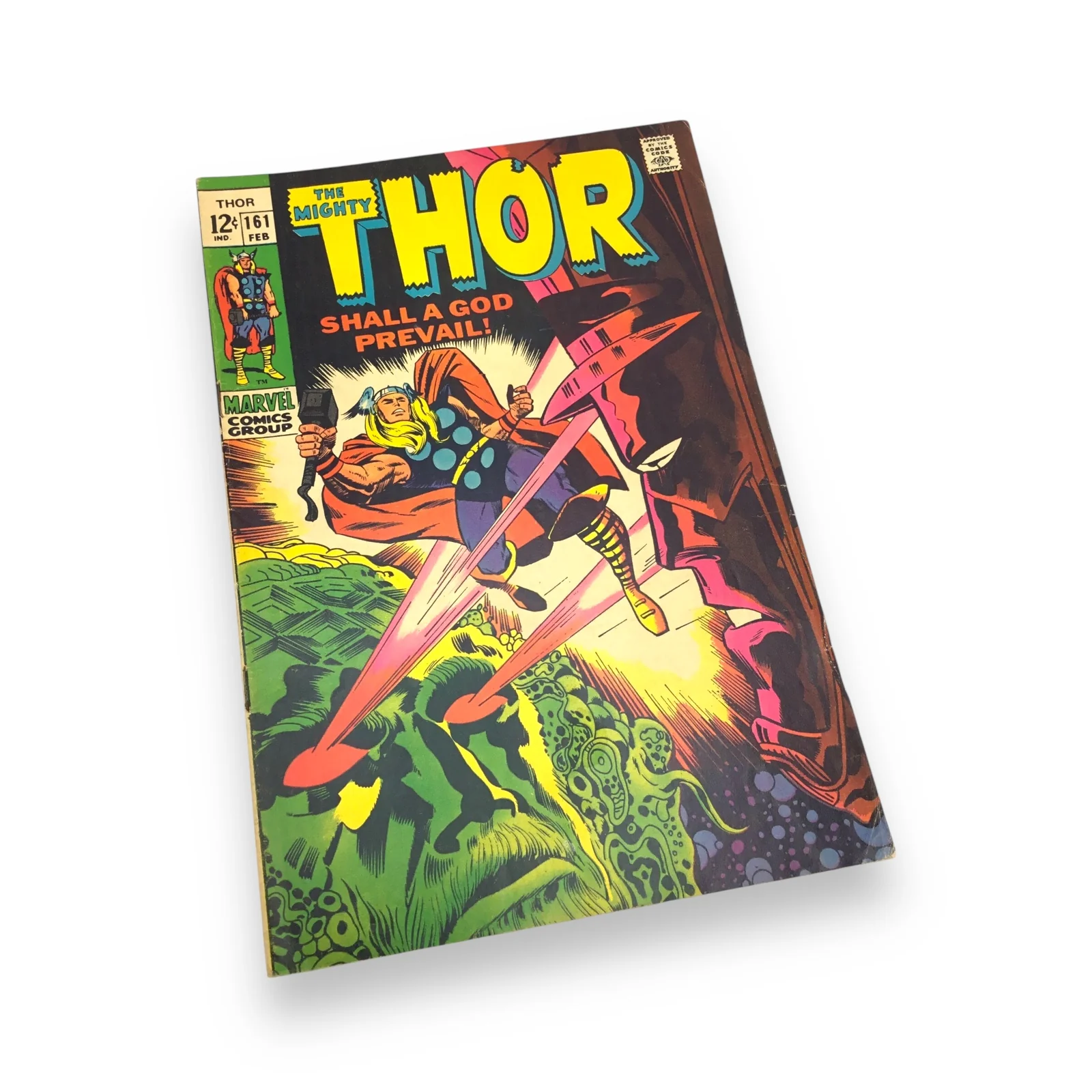 The Mighty Thor #161 1969 Marvel Jack Kirby Stan Lee - Image 2