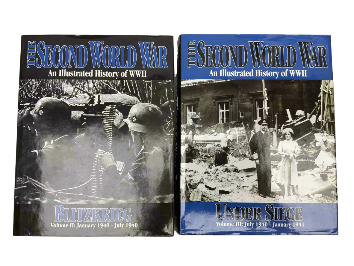 The Second World War – An Illustrated History of WWII (10-Volume Complete Set) Edited by Sir John Hammerton | Trident Press International, 2000 - Image 3