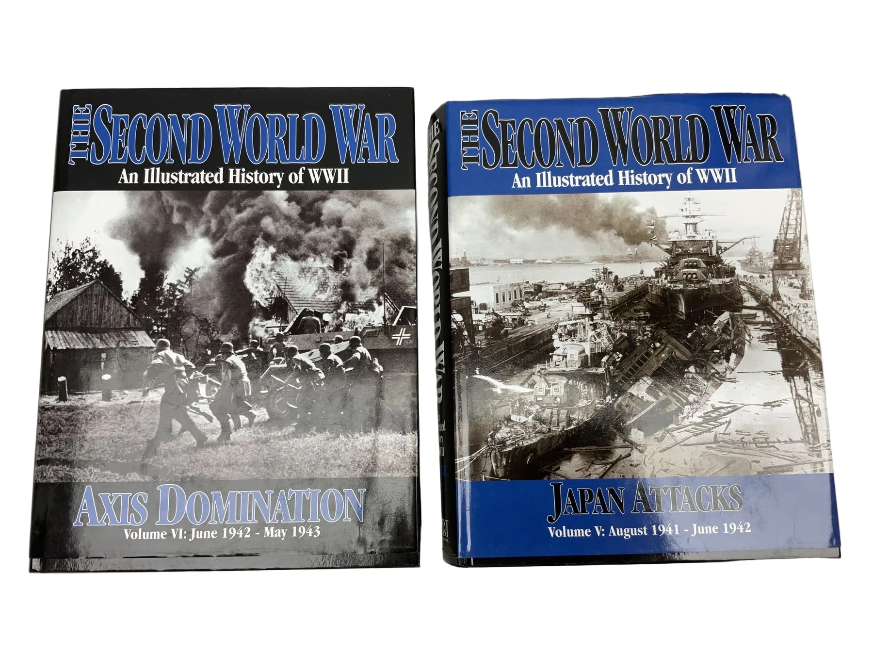 The Second World War – An Illustrated History of WWII (10-Volume Complete Set) Edited by Sir John Hammerton | Trident Press International, 2000 - Image 5