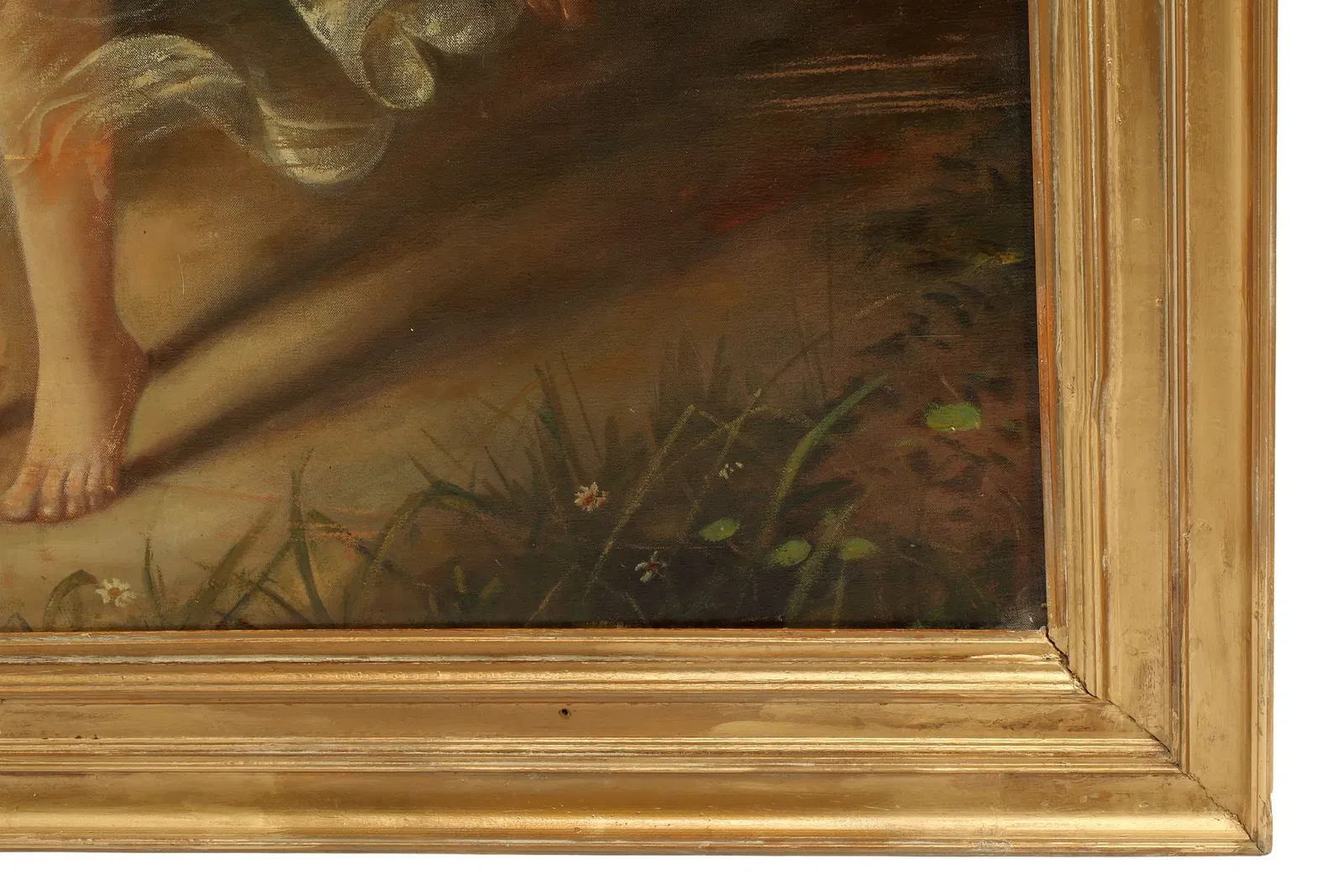 “The Storm” Pierre-Auguste Cot – Framed Oil Painting 60"x44" - Image 5