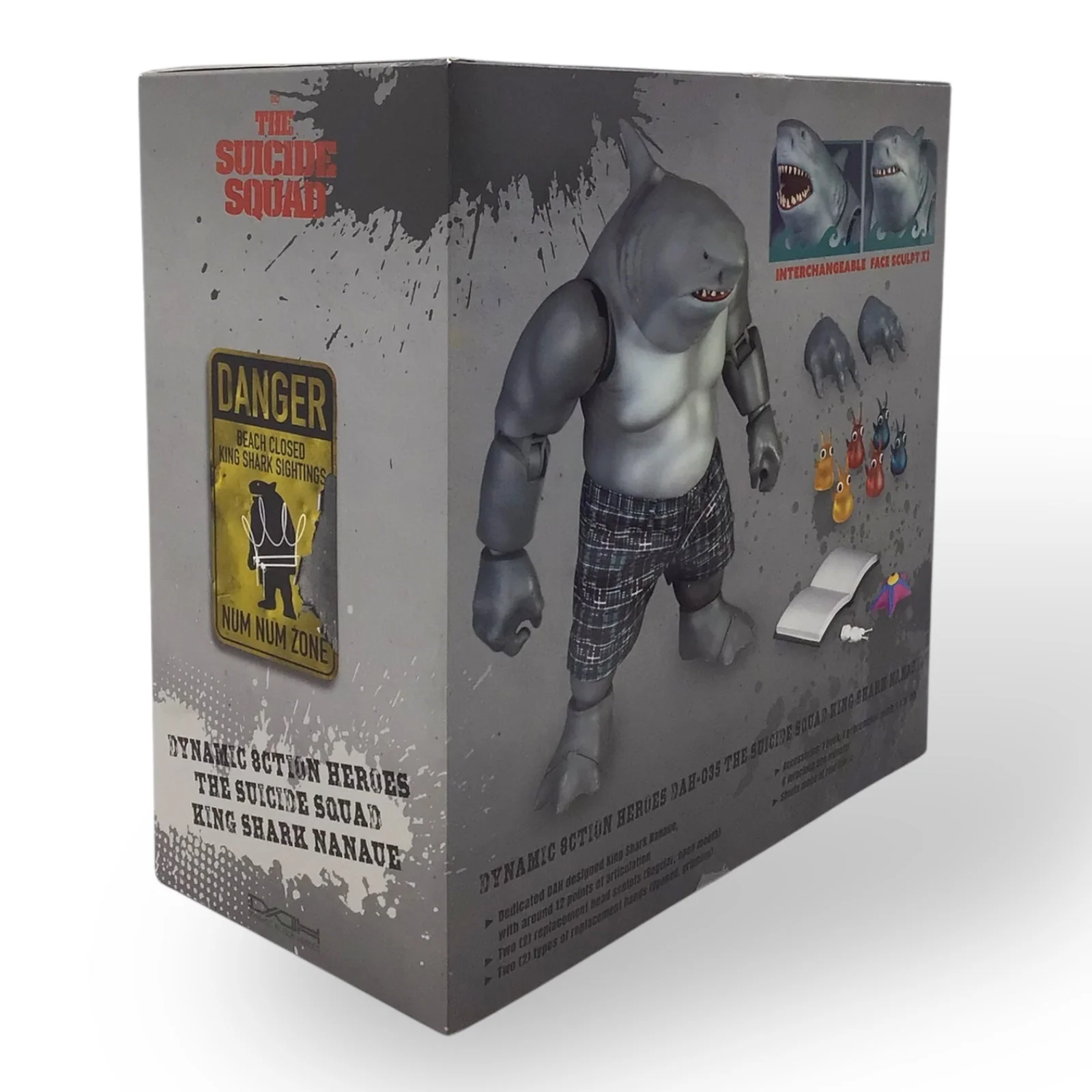 The Suicide Squad King Shark DAH-035 Dynamic 8ction Heroes Figure w/ Accessories - Image 6