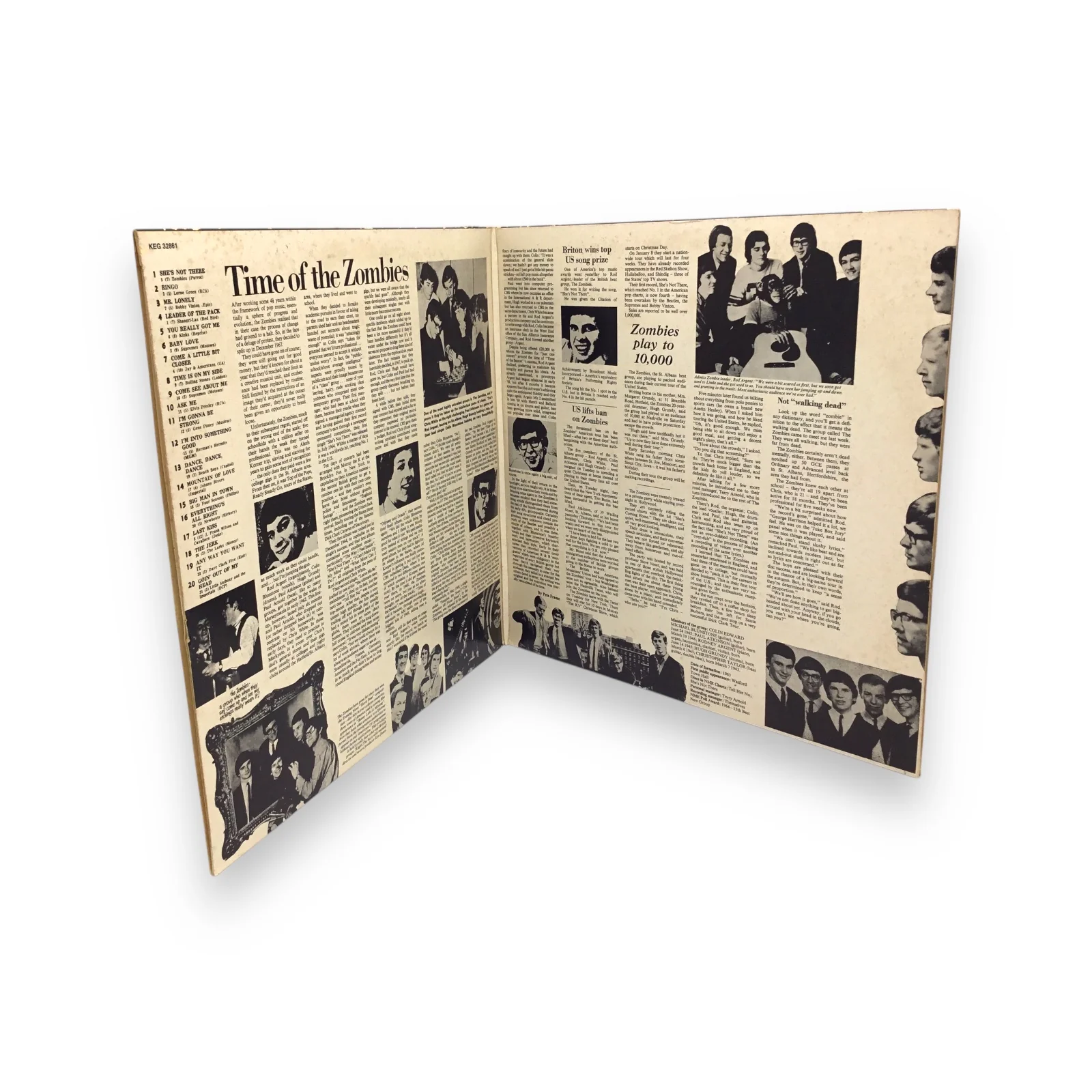 The Zombies - Time Of The Zombies | Preowned Vinyl LP - Image 4
