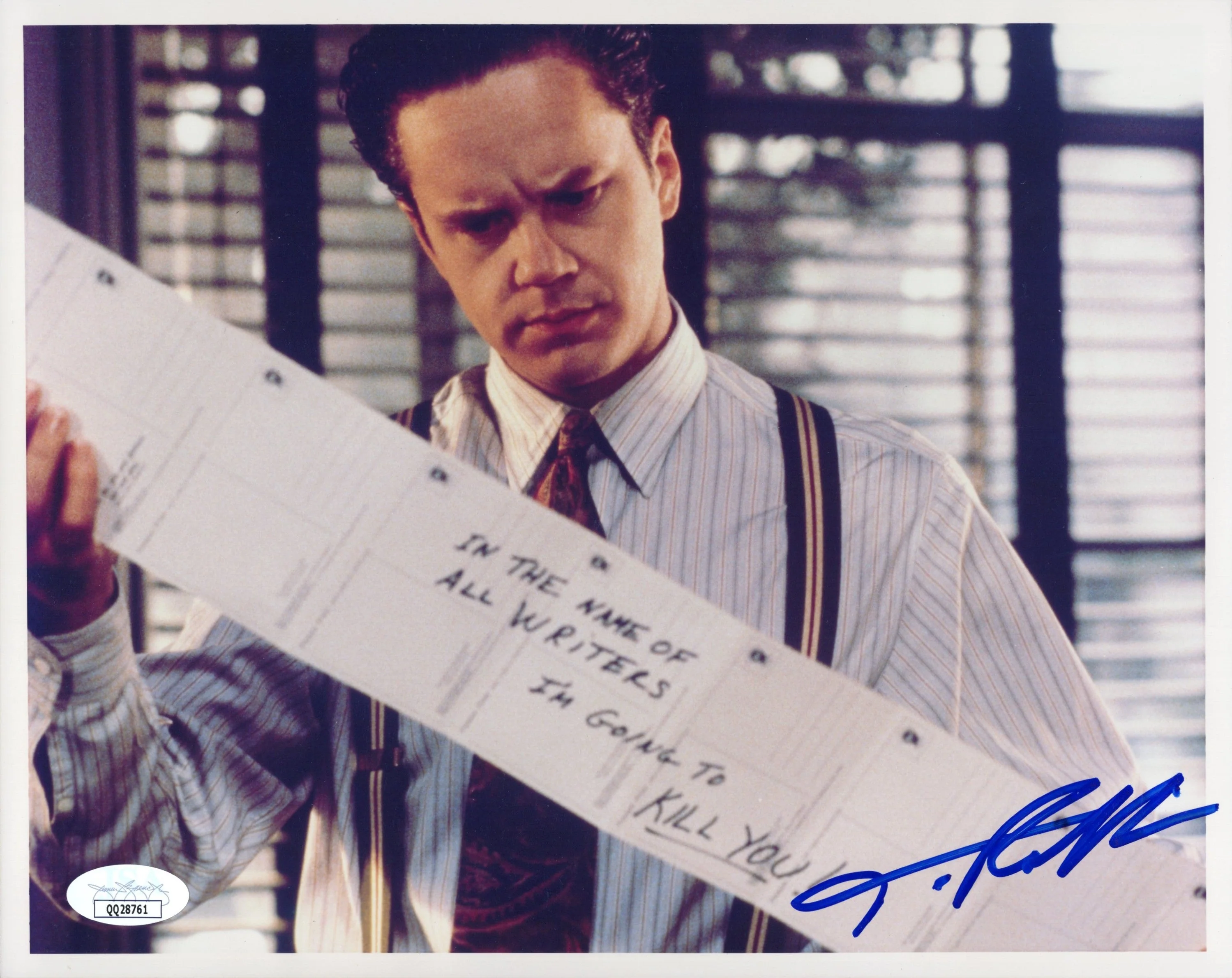 Tim Robbins Signed Photo 8x10 in Shawshank Redemption – JSA & PSA Certified