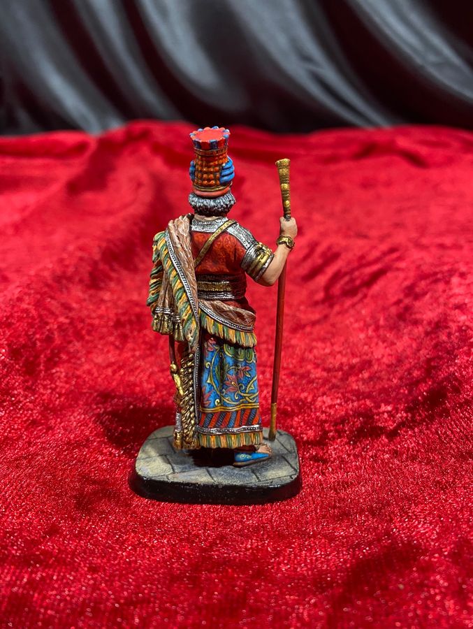 Tin soldier, Museum (TOP) Nabopolassar, King of Babylon 54 mm, Antique Empires - Image 3