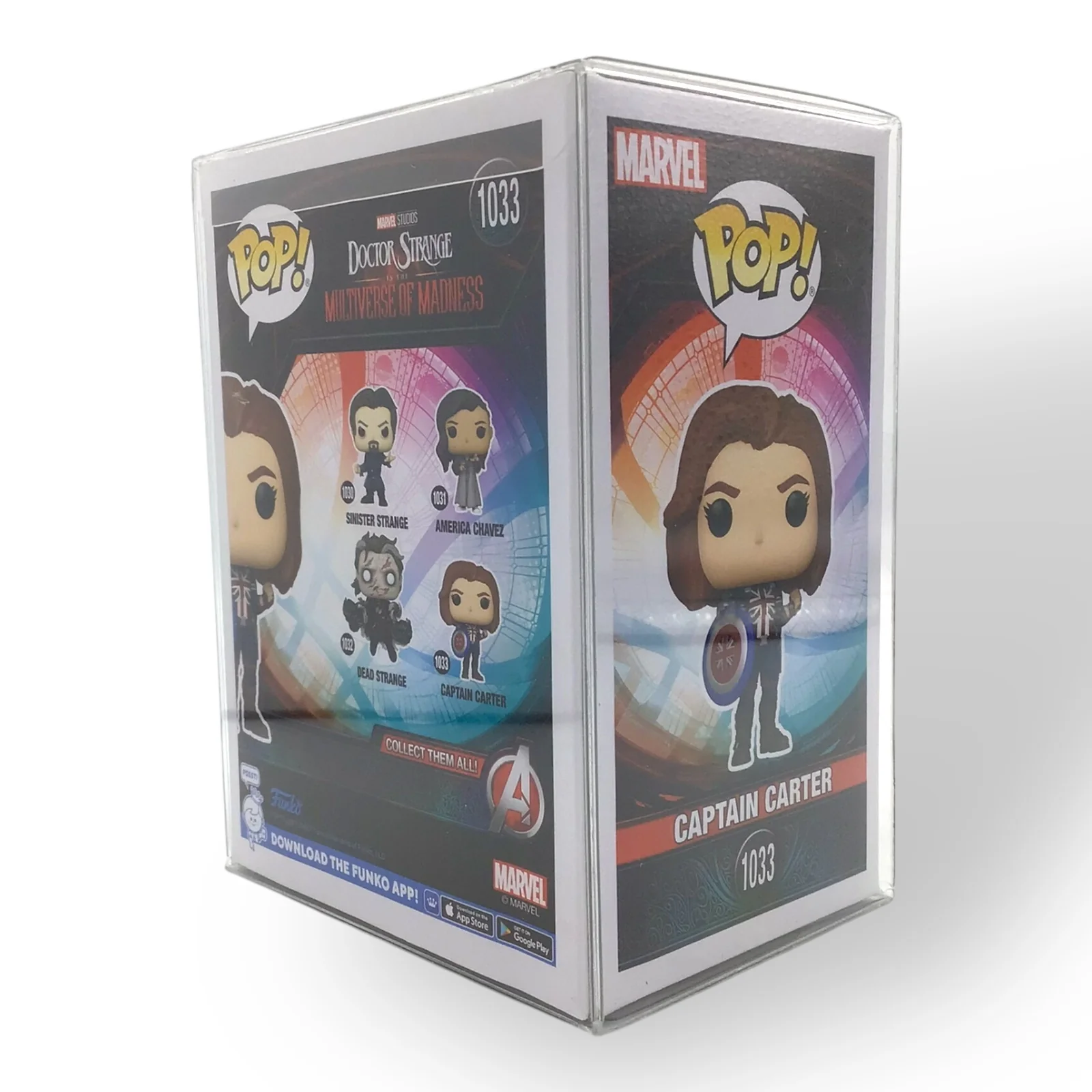 Funko Pop! Marvel Captain Carter #1033 Signed by Hayley Atwell - Image 4