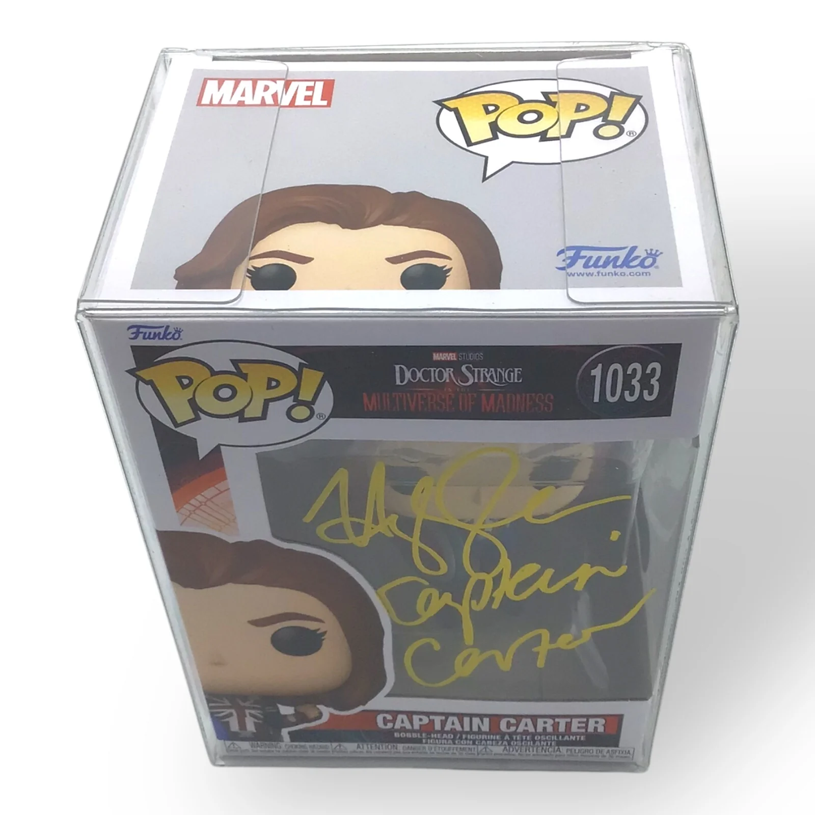 Funko Pop! Marvel Captain Carter #1033 Signed by Hayley Atwell - Image 5
